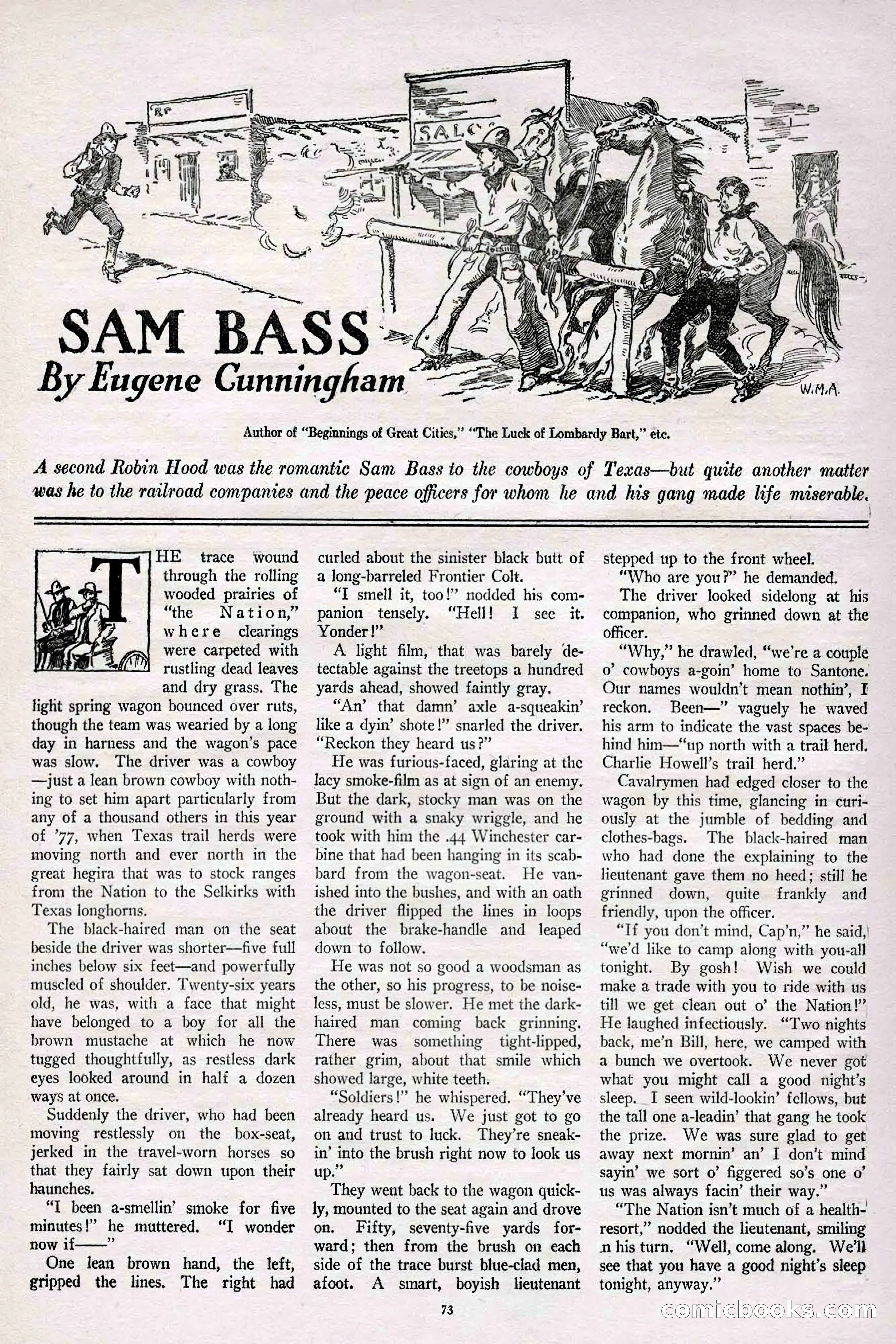 The Frontier, May 1926 — page 83: Pulp Fiction, 1926