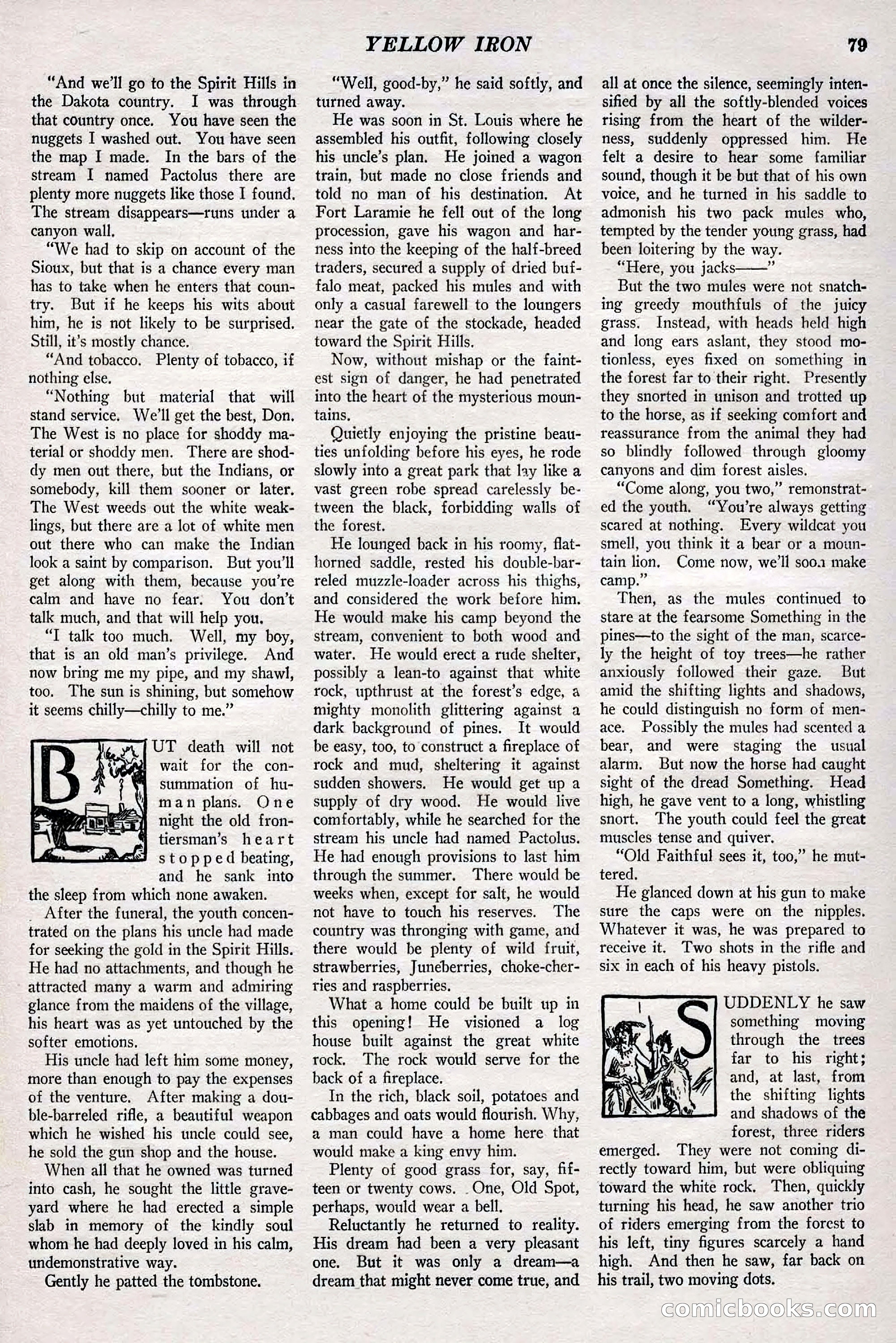 The Frontier, May 1926 — page 89: Pulp Fiction, 1926