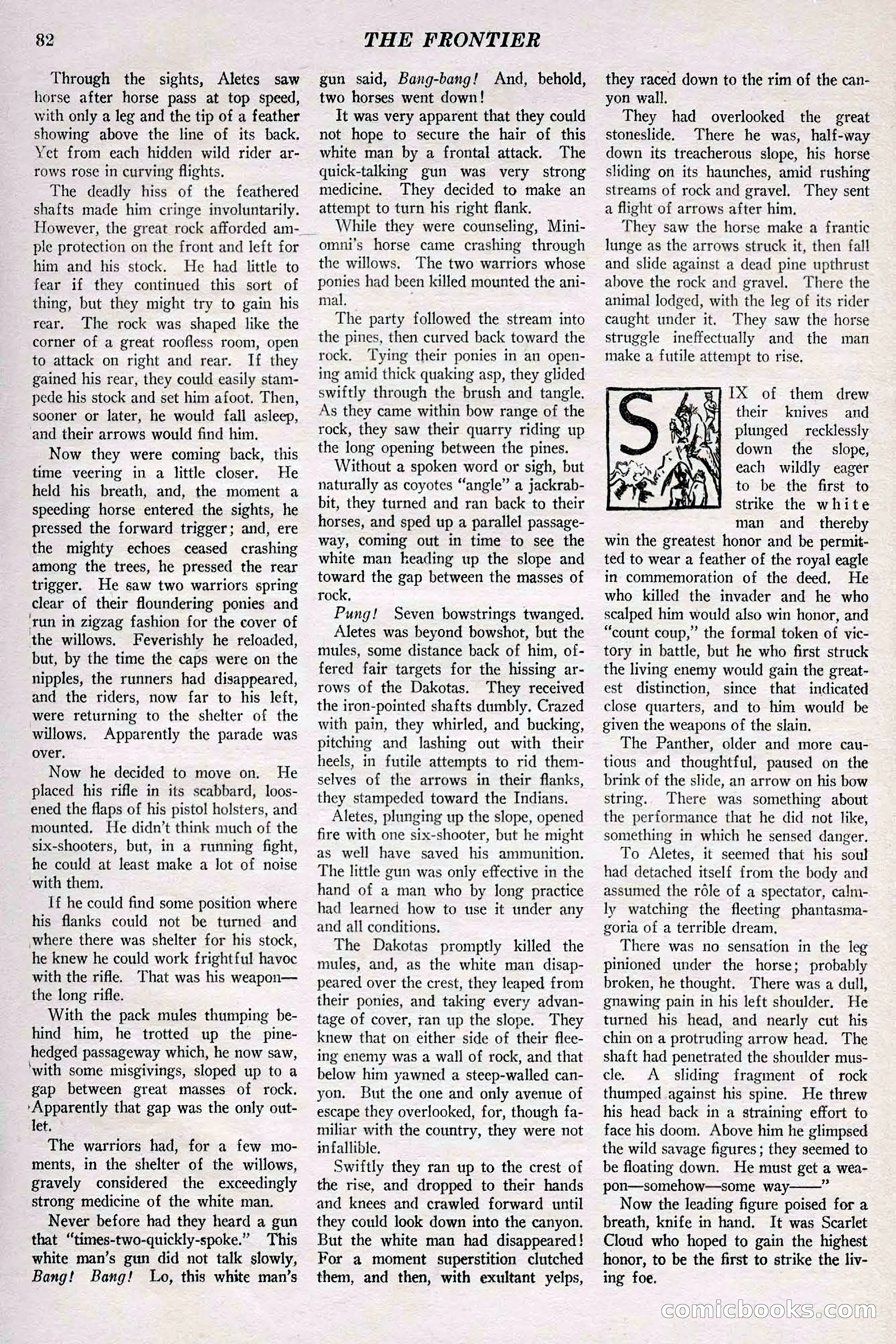 The Frontier, May 1926 — page 92: Pulp Fiction, 1926