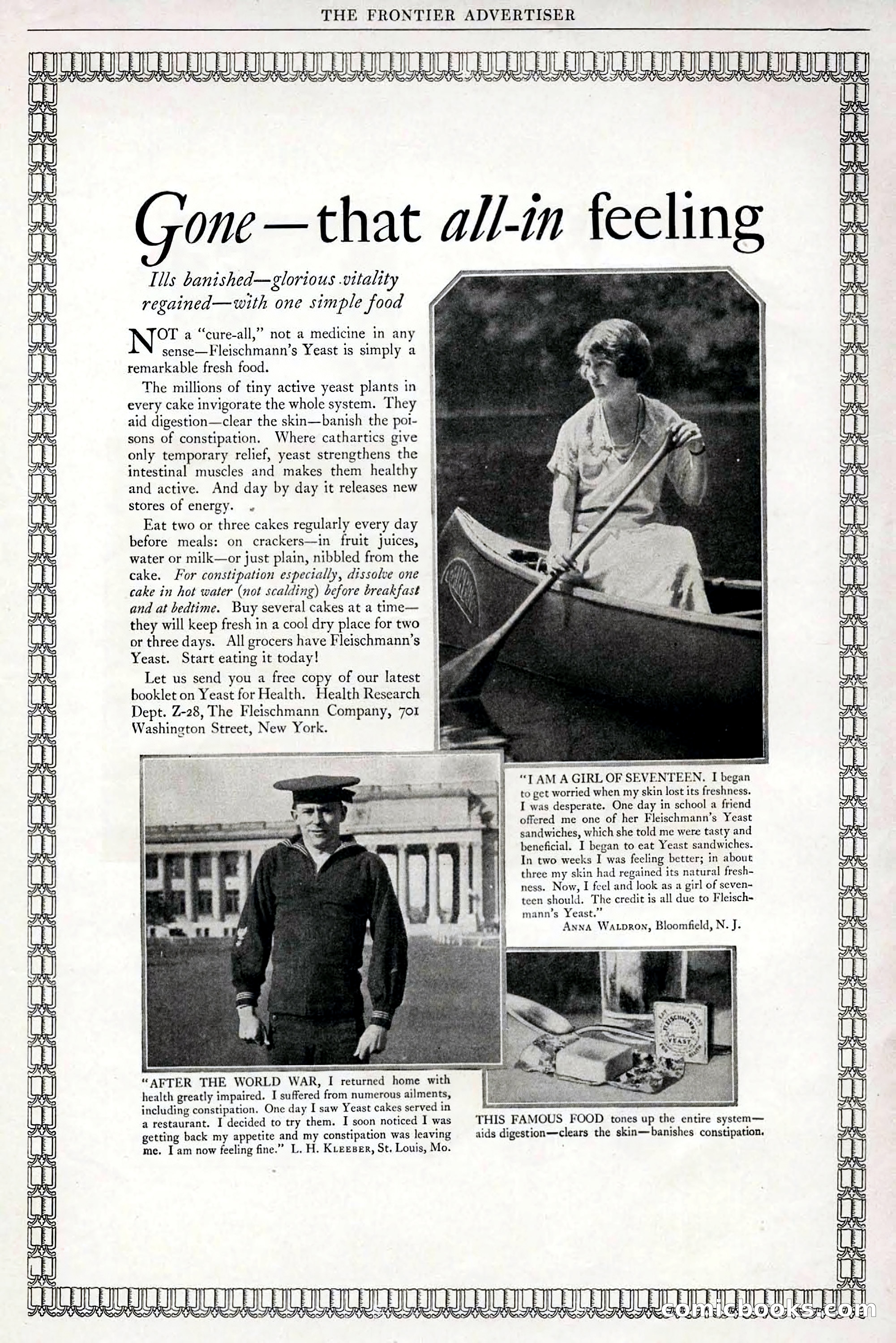The Frontier, May 1926 — page 109: Pulp Fiction, 1926
