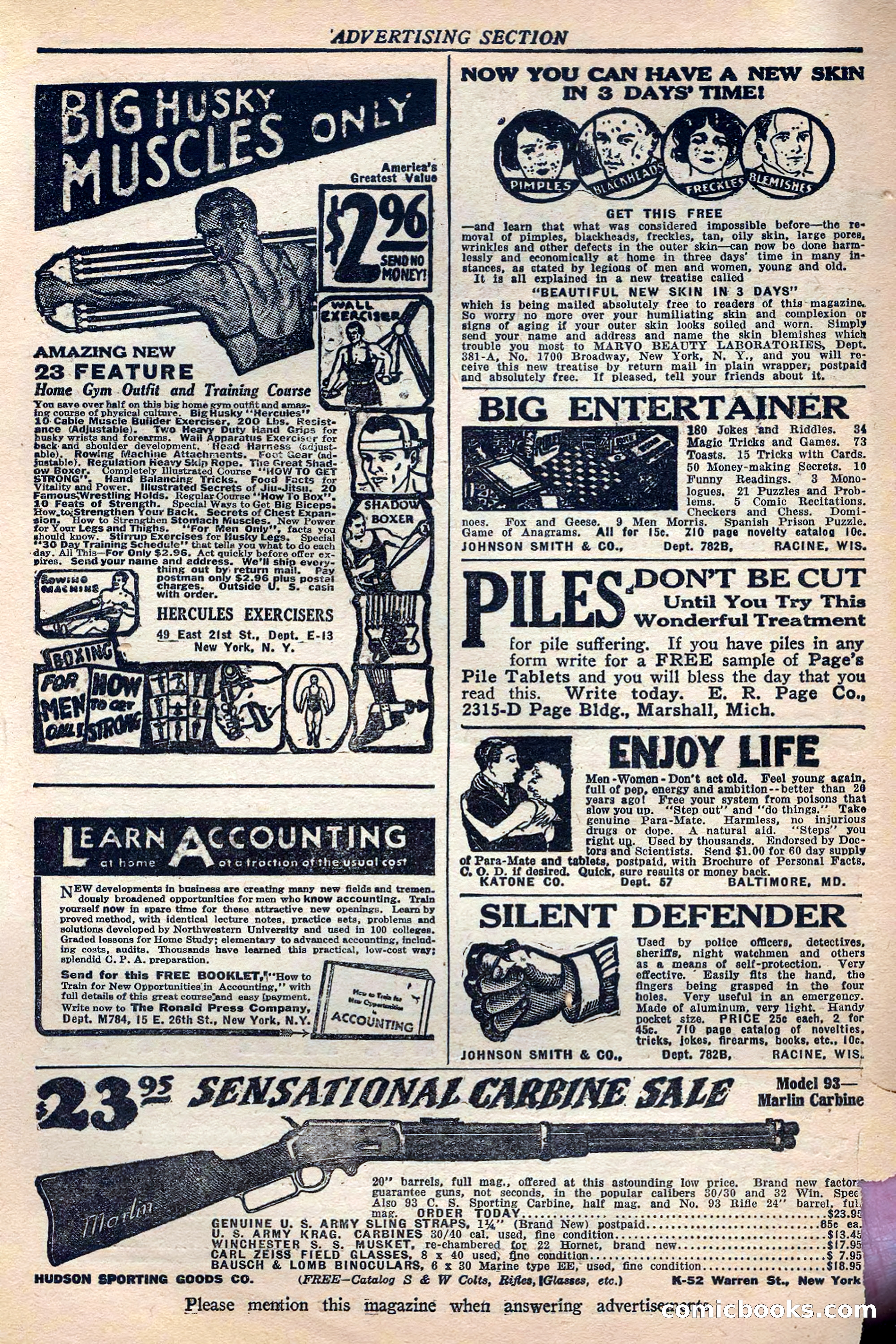 Western Story Magazine, May 12, 1934 — page 6: Pulp Fiction, 1934