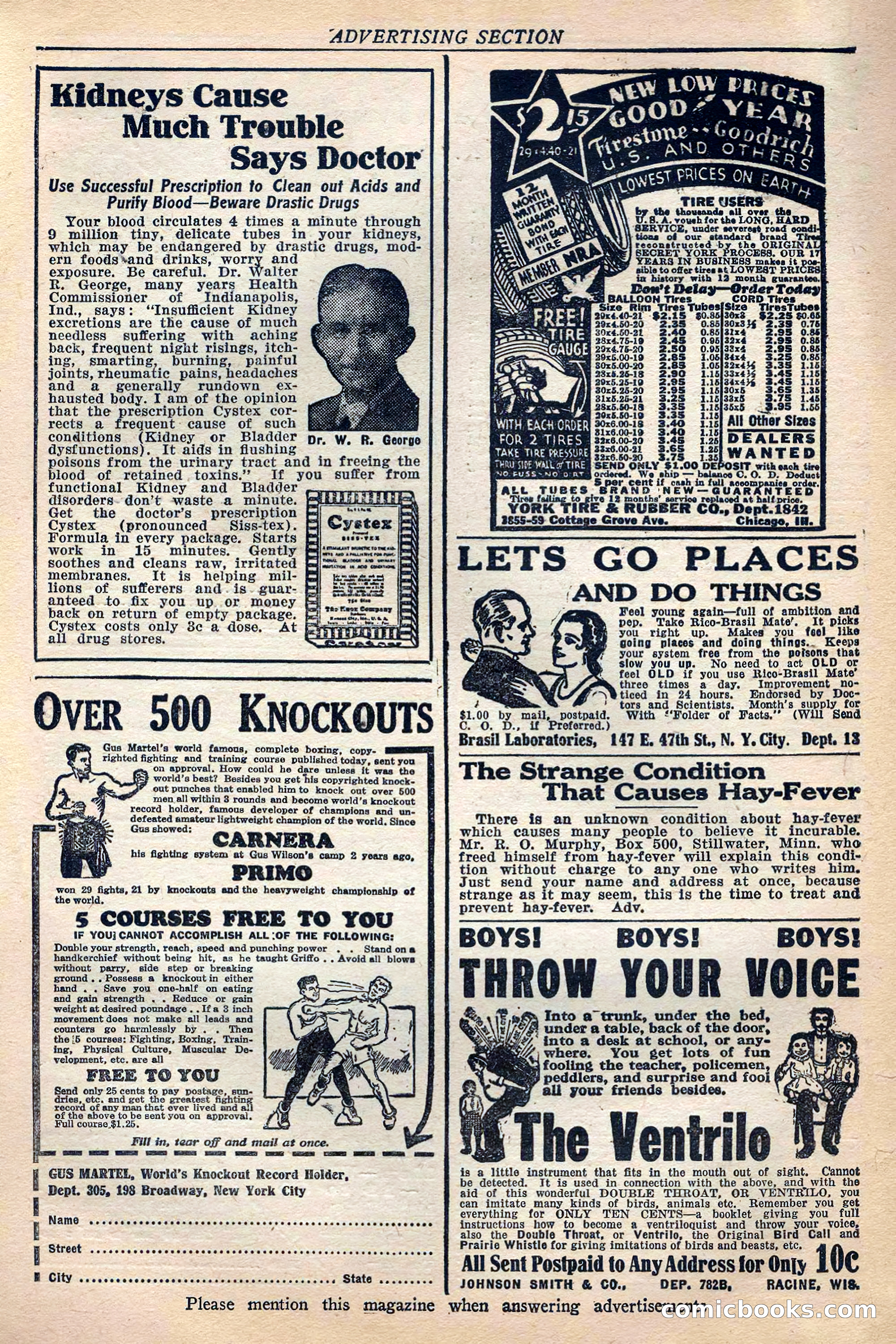 Western Story Magazine, May 12, 1934 — page 10: Pulp Fiction, 1934