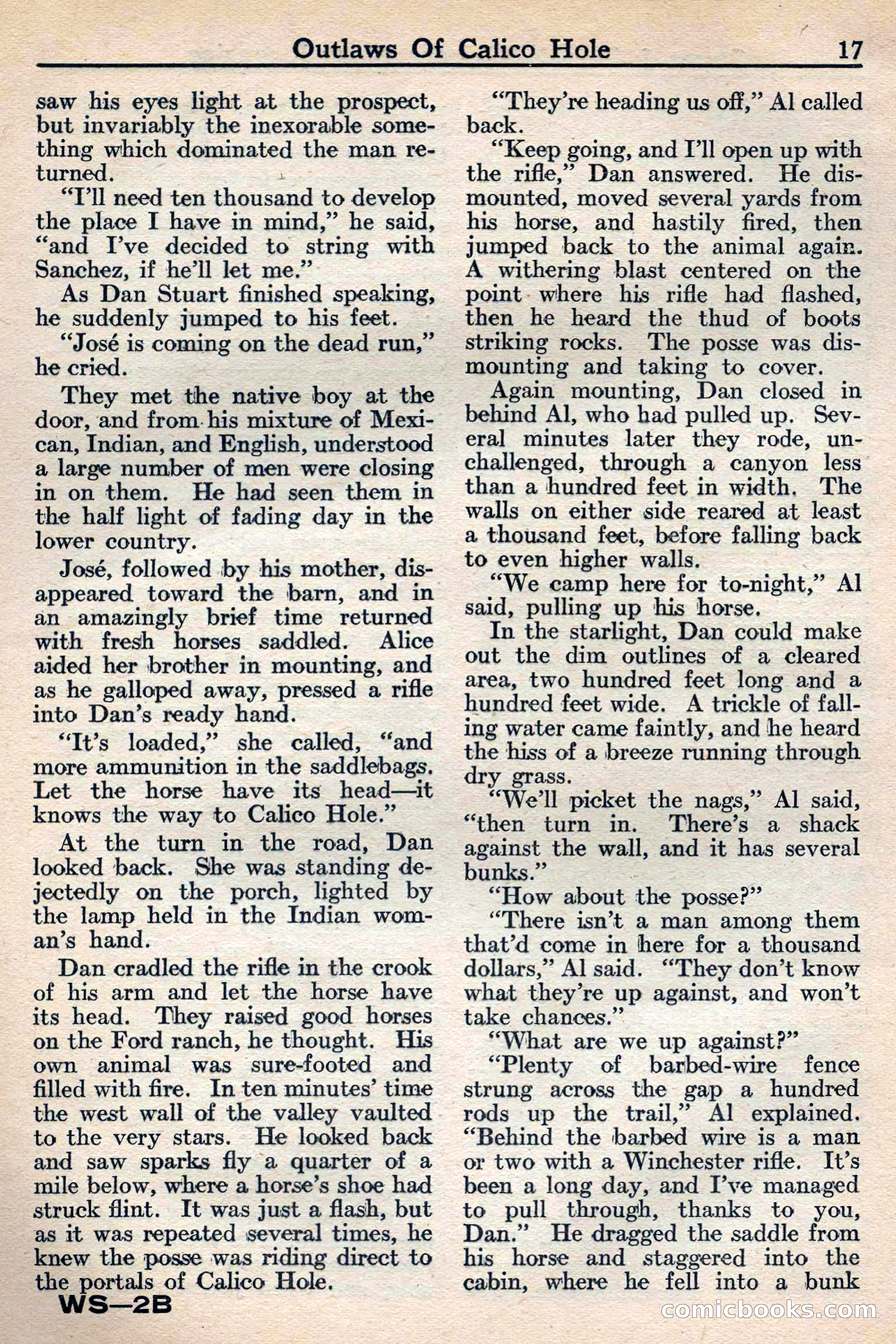 Western Story Magazine, May 12, 1934 — page 19: Pulp Fiction, 1934