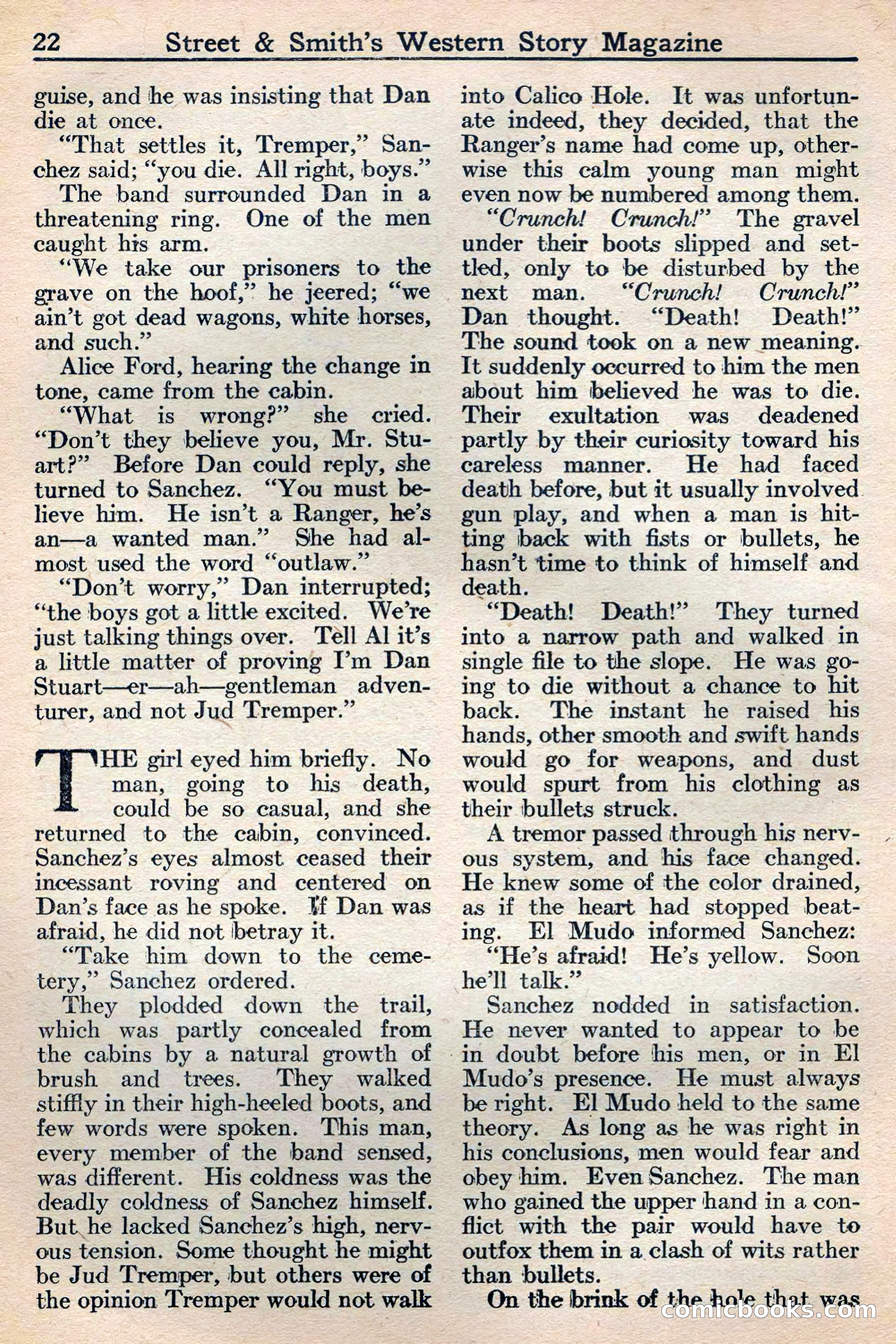 Western Story Magazine, May 12, 1934 — page 24: Pulp Fiction, 1934