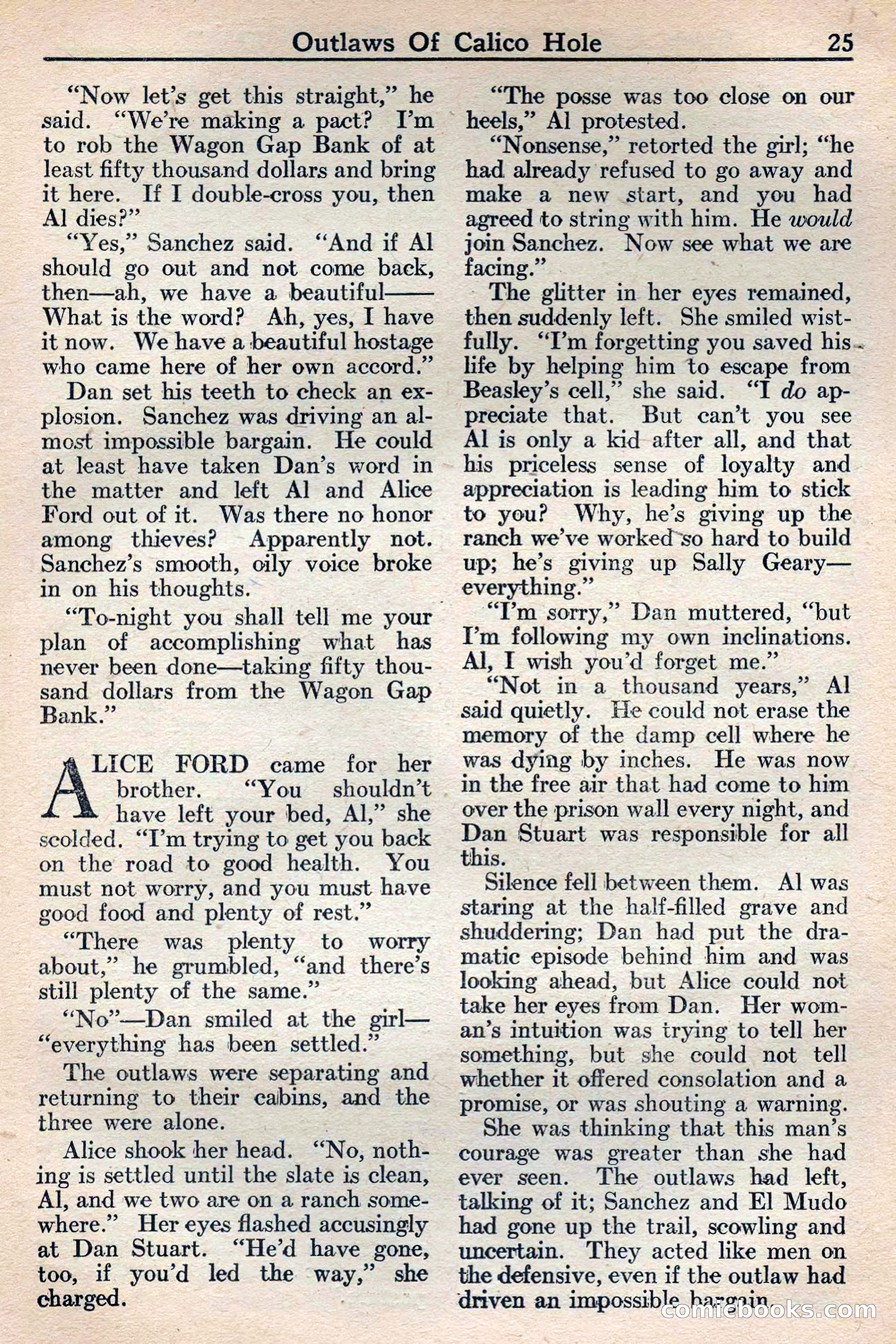 Western Story Magazine, May 12, 1934 — page 27: Pulp Fiction, 1934
