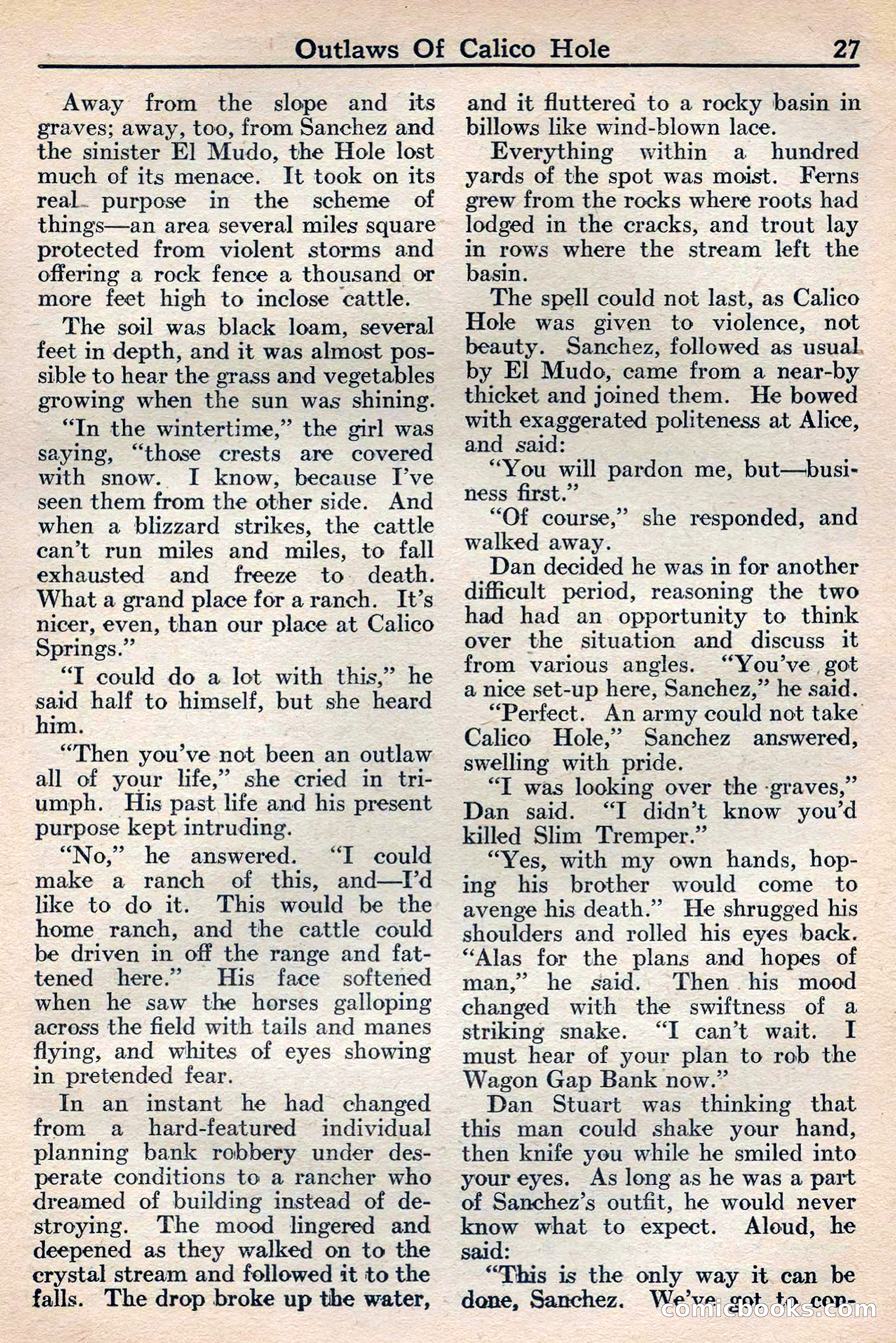 Western Story Magazine, May 12, 1934 — page 29: Pulp Fiction, 1934