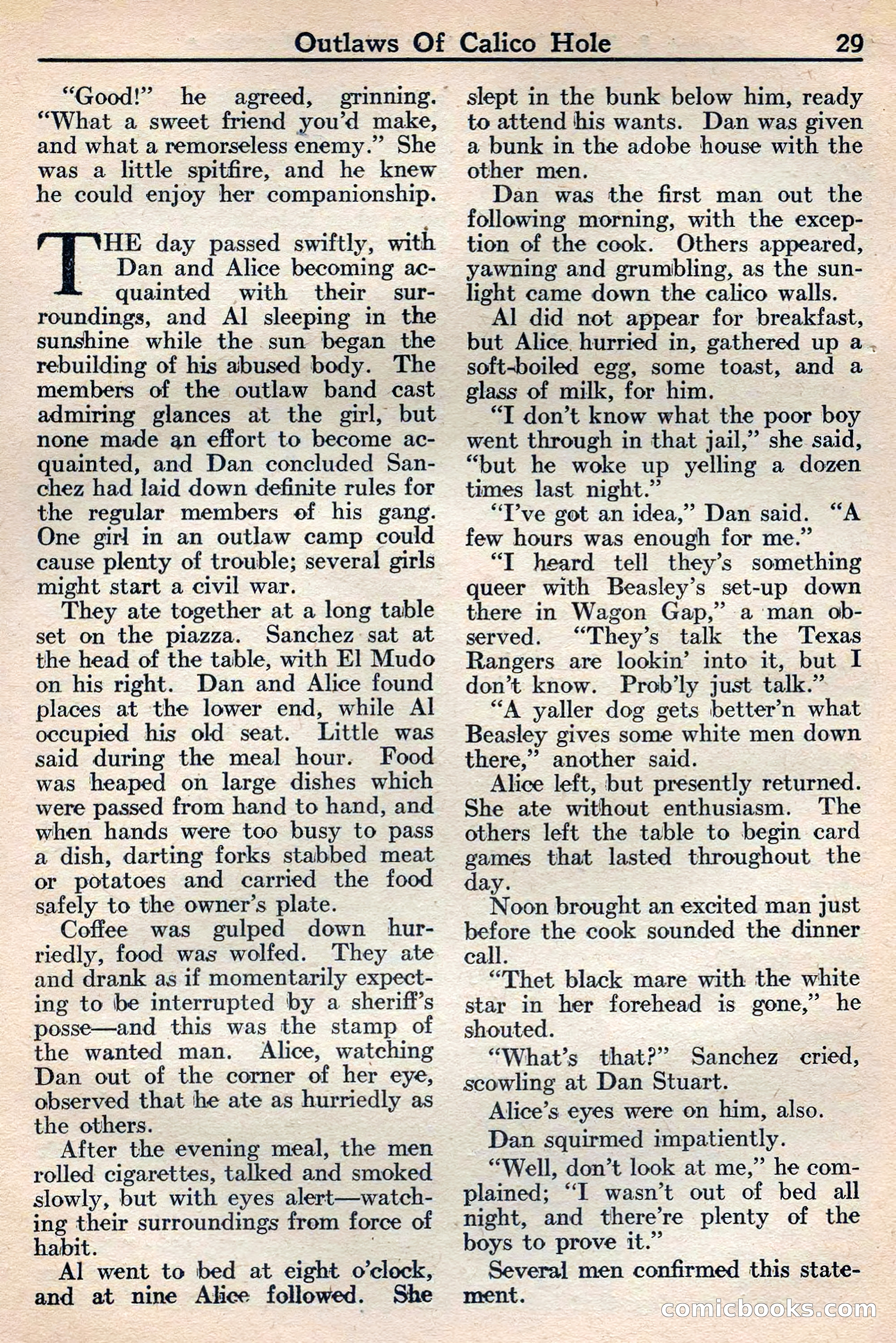 Western Story Magazine, May 12, 1934 — page 31: Pulp Fiction, 1934