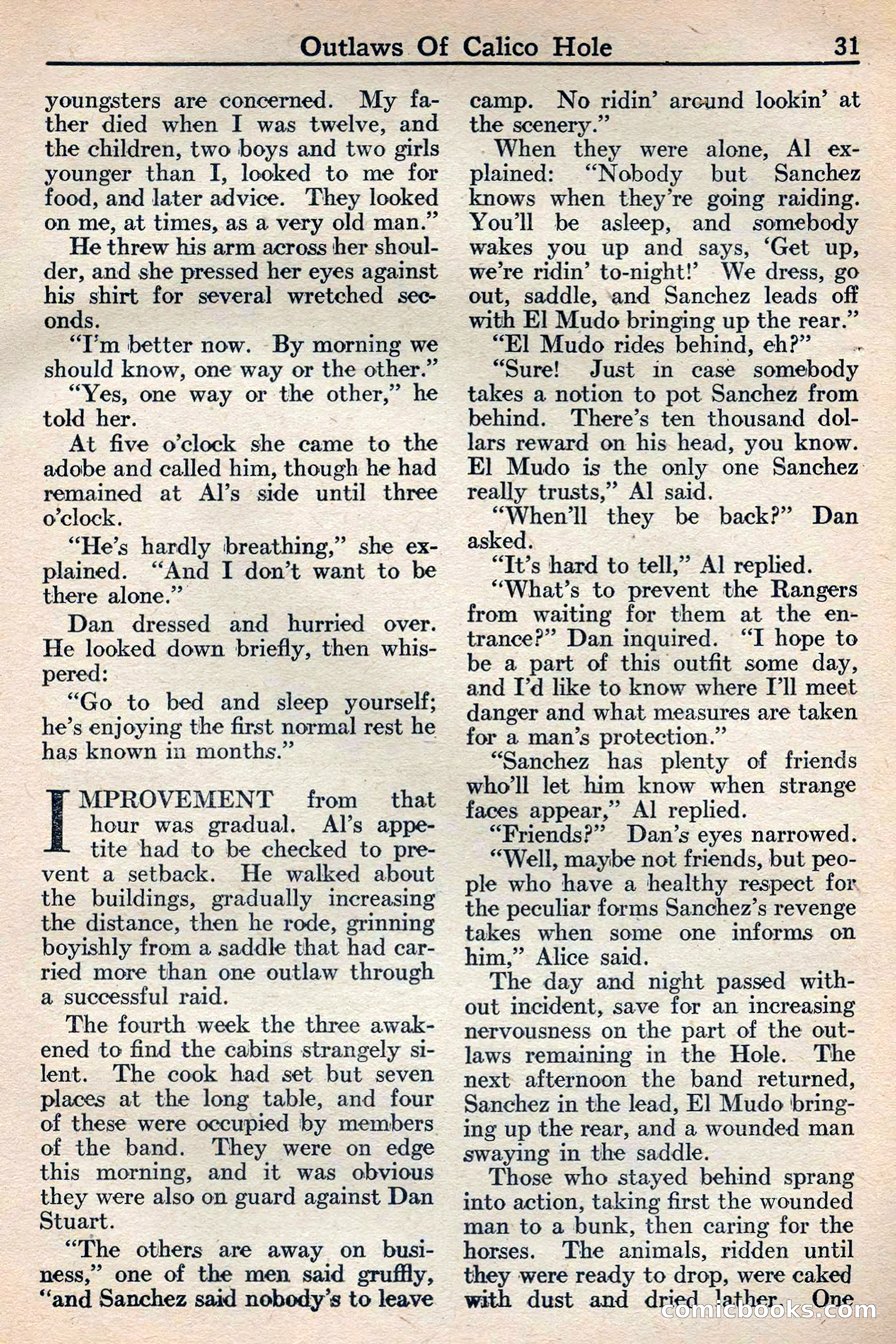 Western Story Magazine, May 12, 1934 — page 33: Pulp Fiction, 1934
