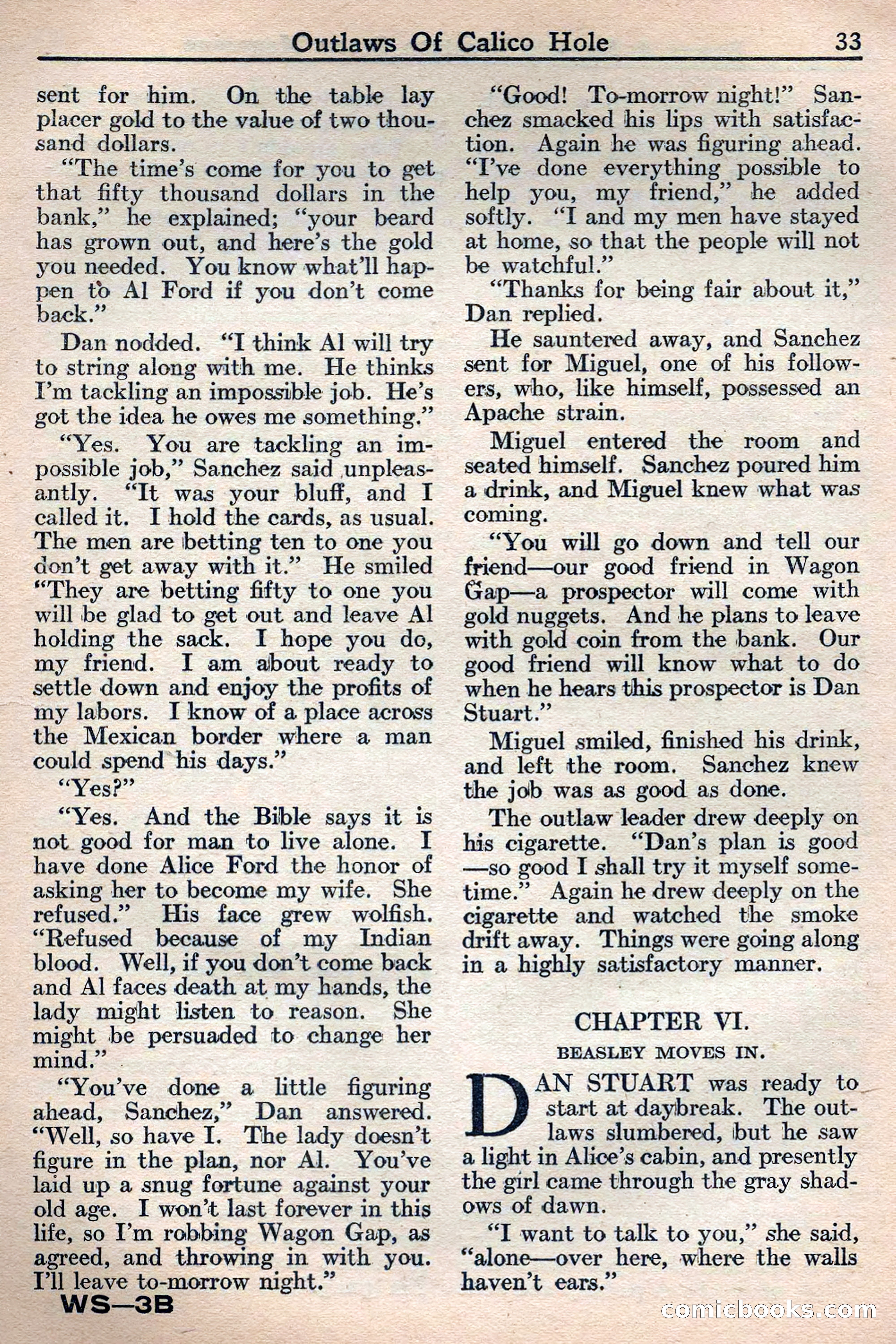 Western Story Magazine, May 12, 1934 — page 35: Pulp Fiction, 1934
