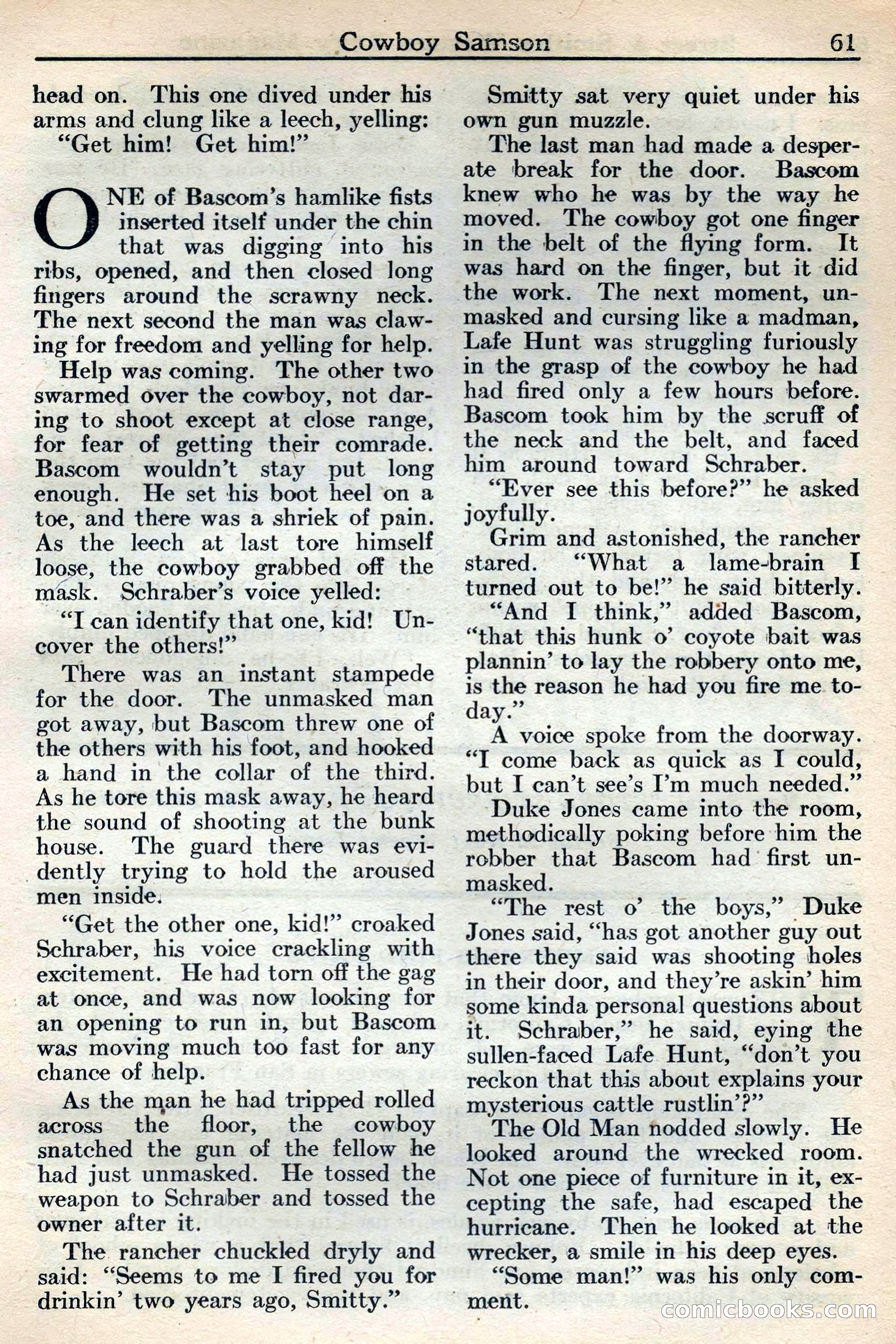 Western Story Magazine, May 12, 1934 — page 63: Pulp Fiction, 1934
