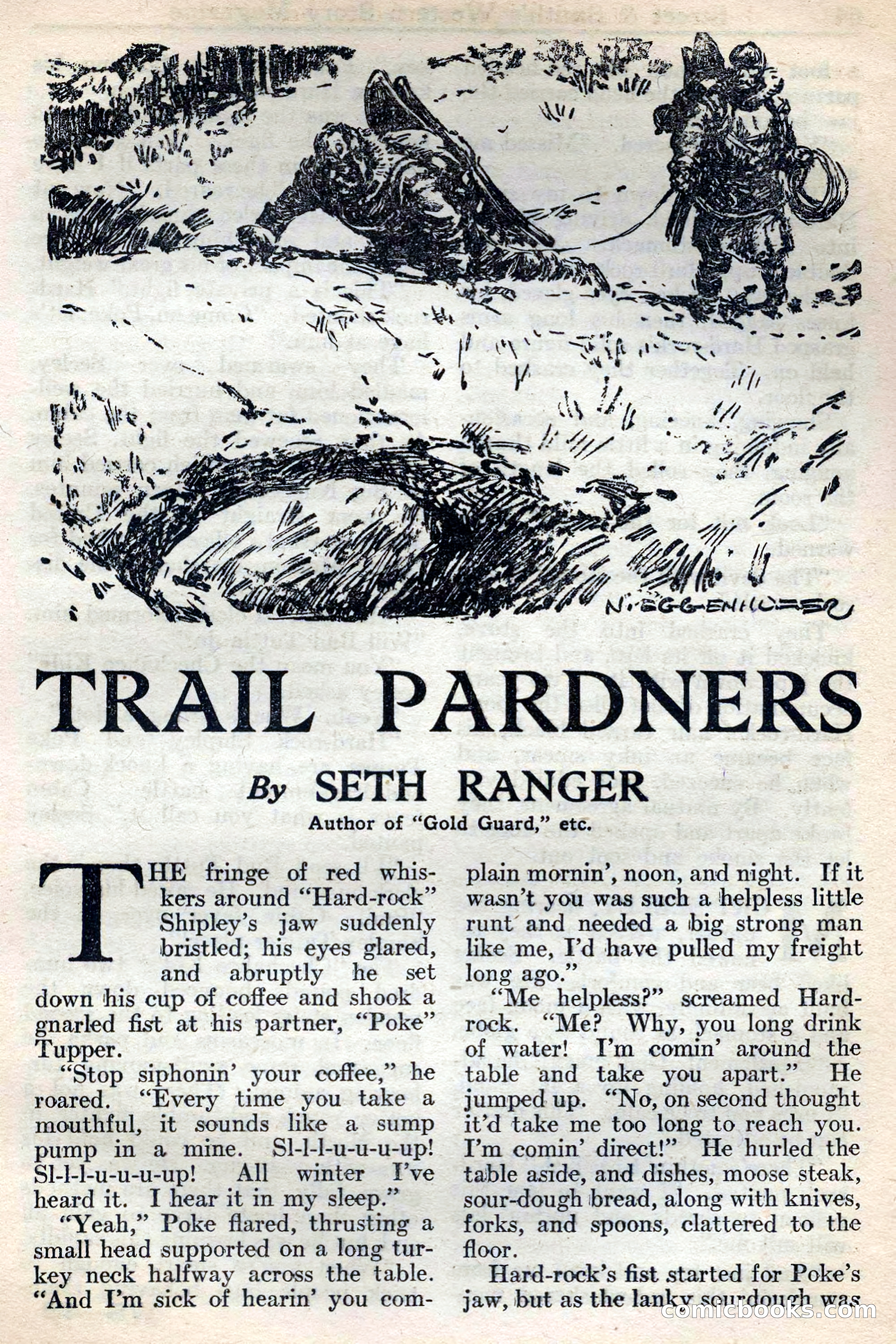Western Story Magazine, May 12, 1934 — page 65: Pulp Fiction, 1934