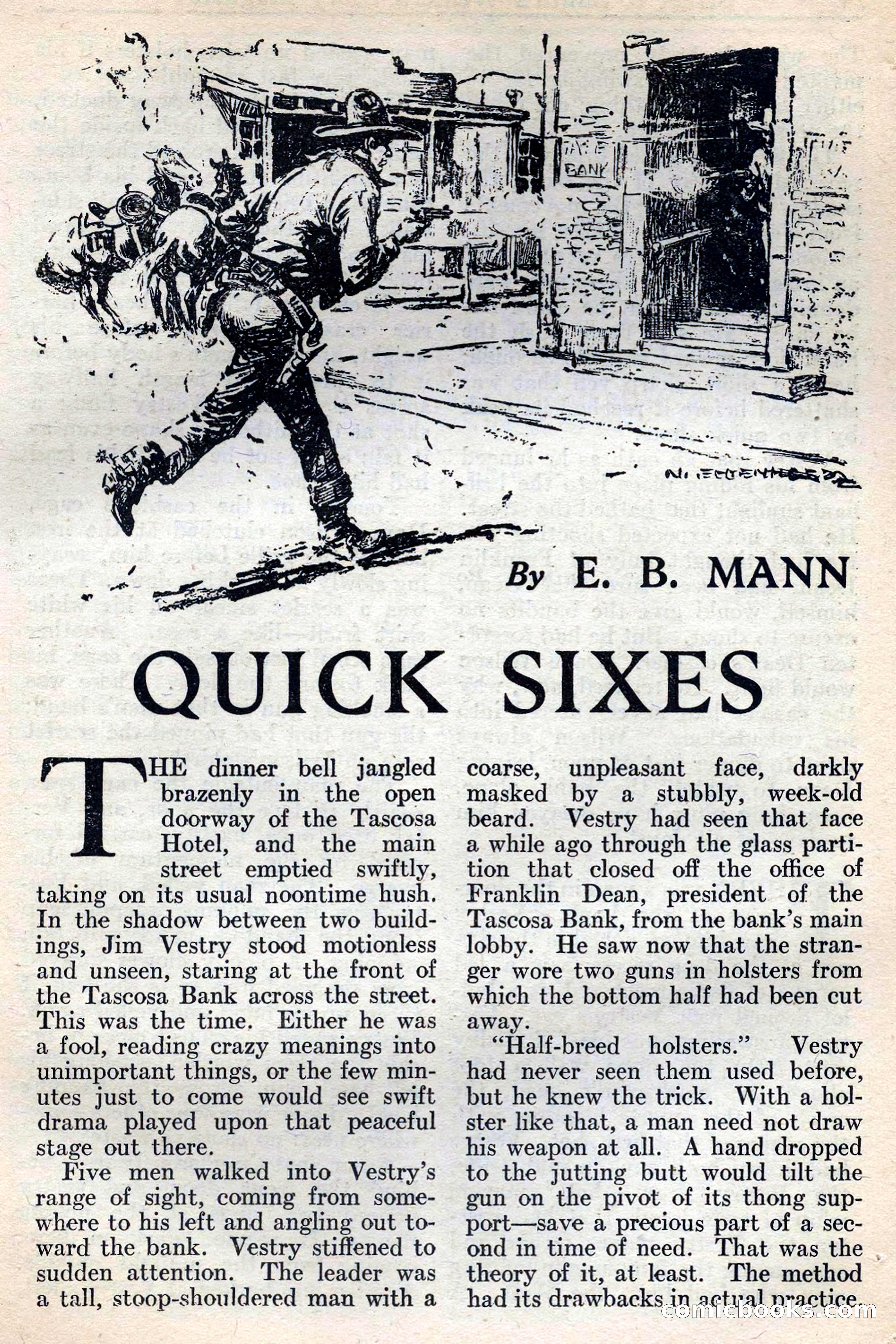 Western Story Magazine, May 12, 1934 — page 75: Pulp Fiction, 1934
