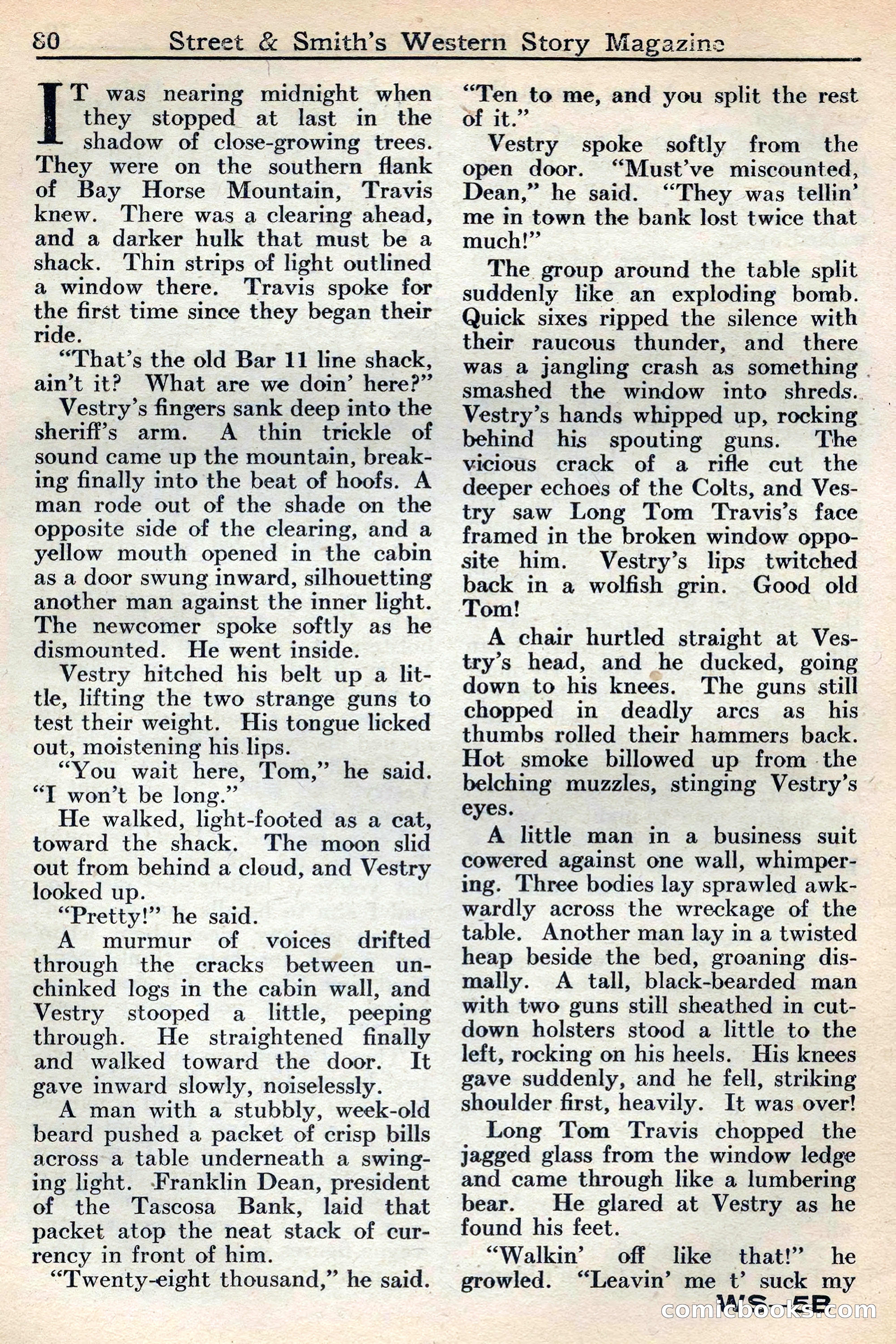 Western Story Magazine, May 12, 1934 — page 82: Pulp Fiction, 1934