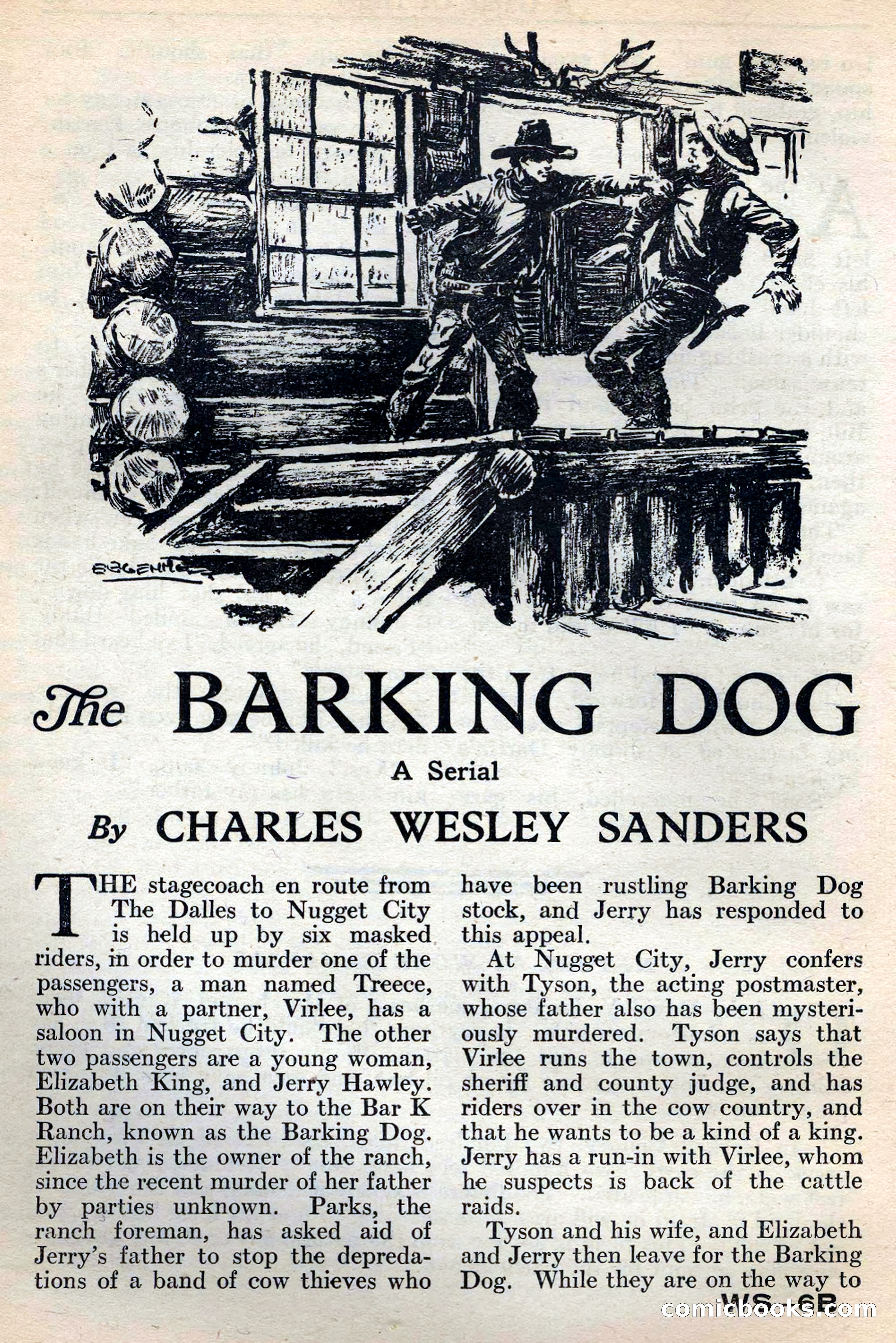 Western Story Magazine, May 12, 1934 — page 98: Pulp Fiction, 1934