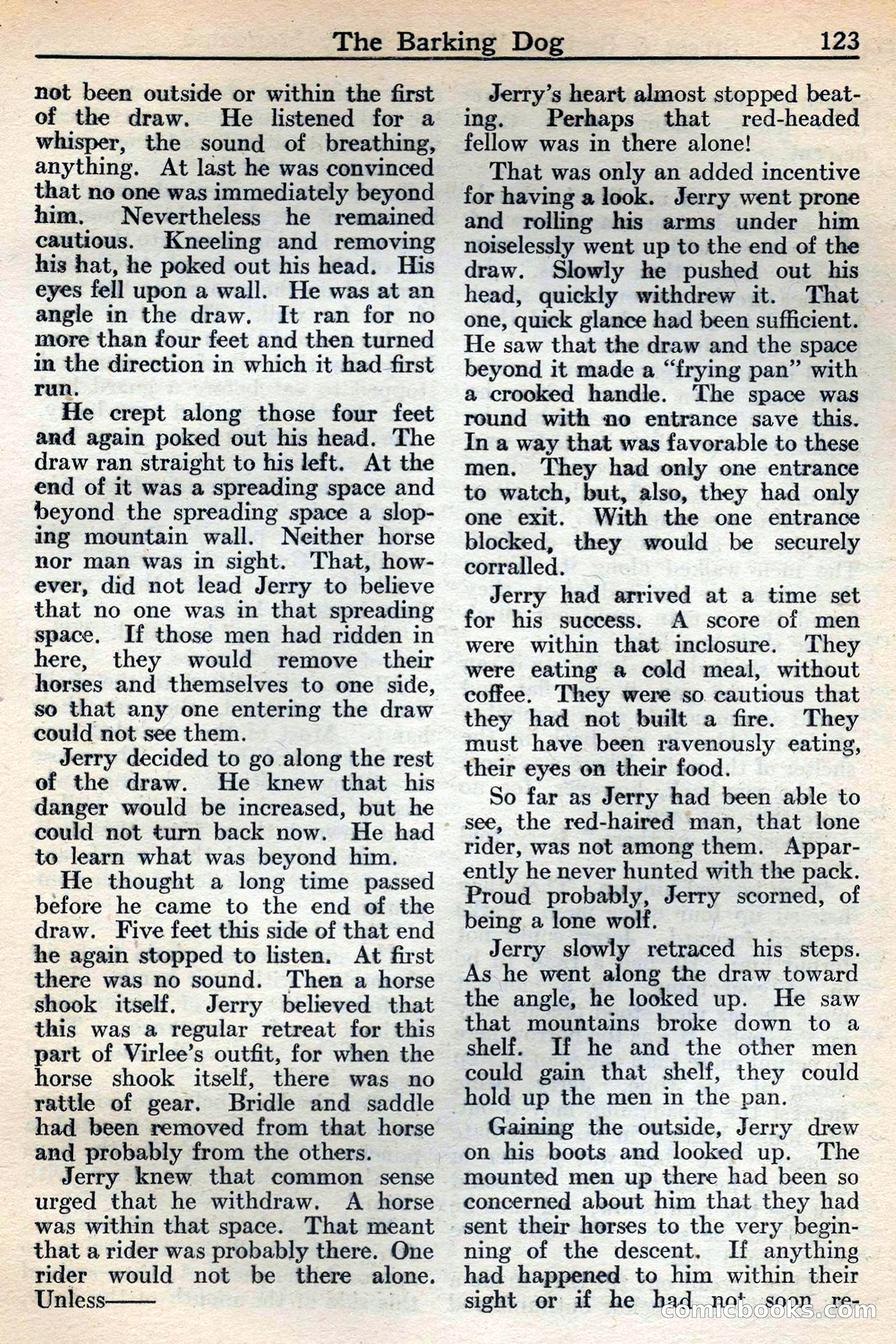 Western Story Magazine, May 12, 1934 — page 125: Pulp Fiction, 1934