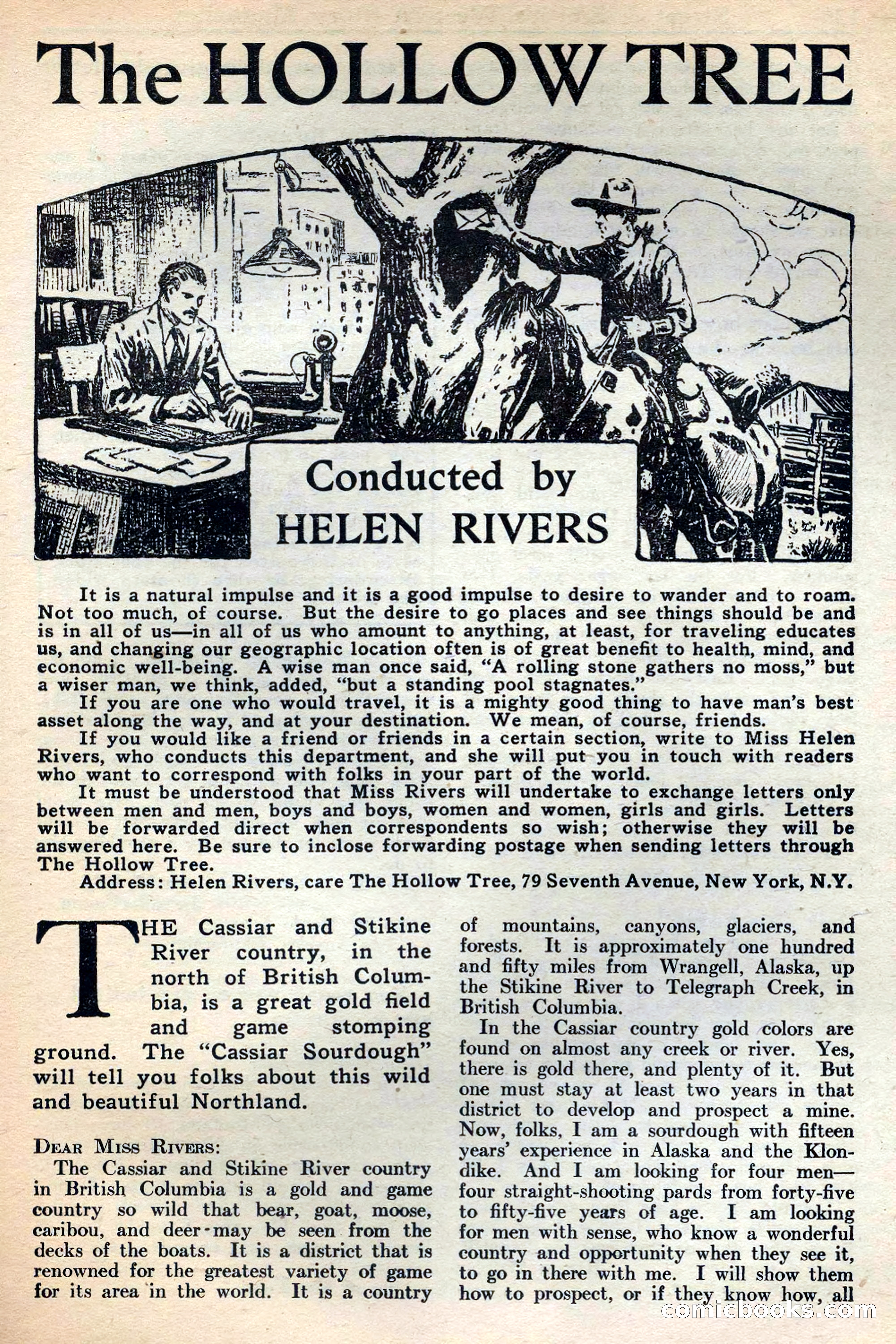 Western Story Magazine, May 12, 1934 — page 137: Pulp Fiction, 1934