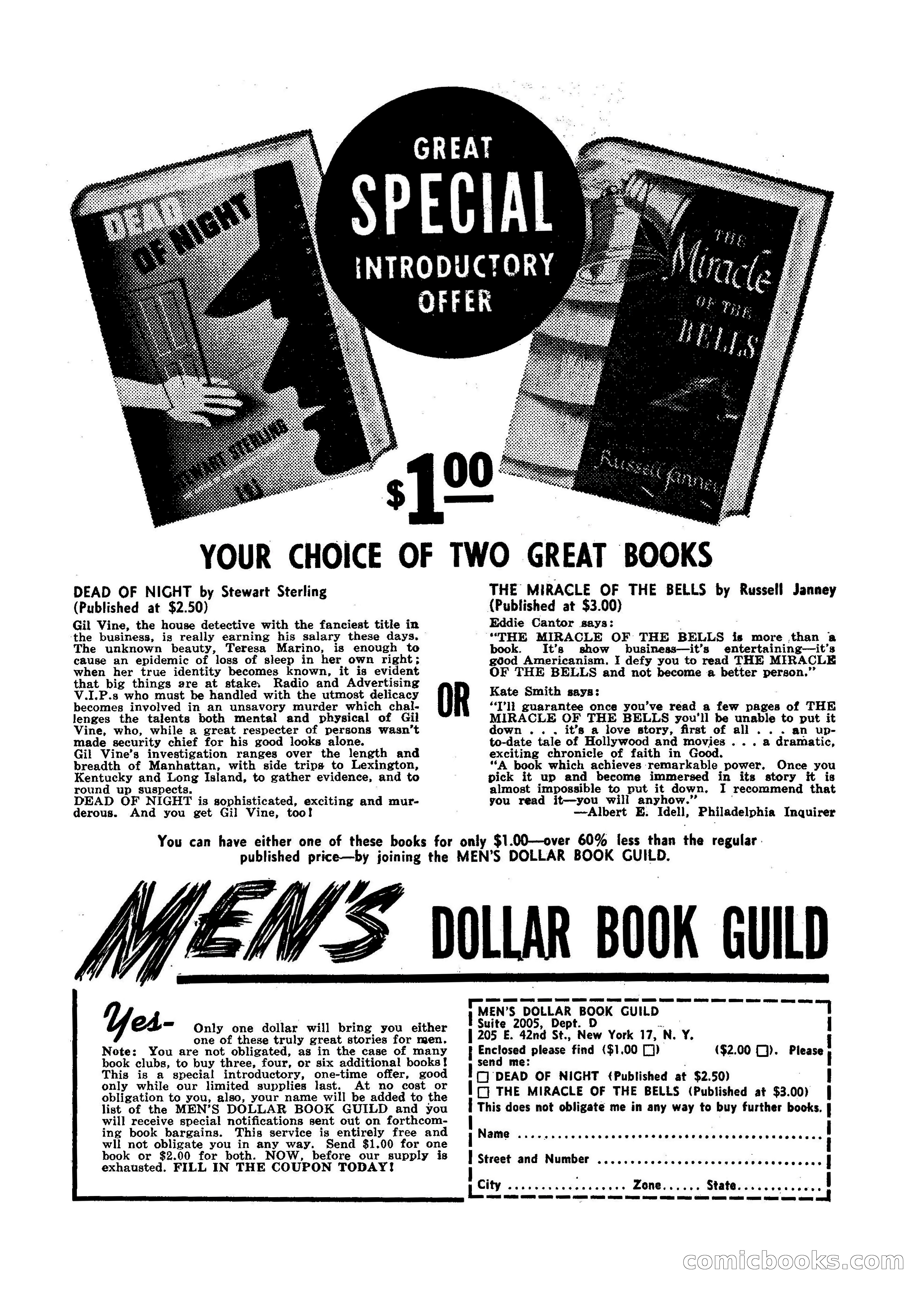 Fifteen Western Tales, January 1953 — page 103: Pulp Fiction, 1953