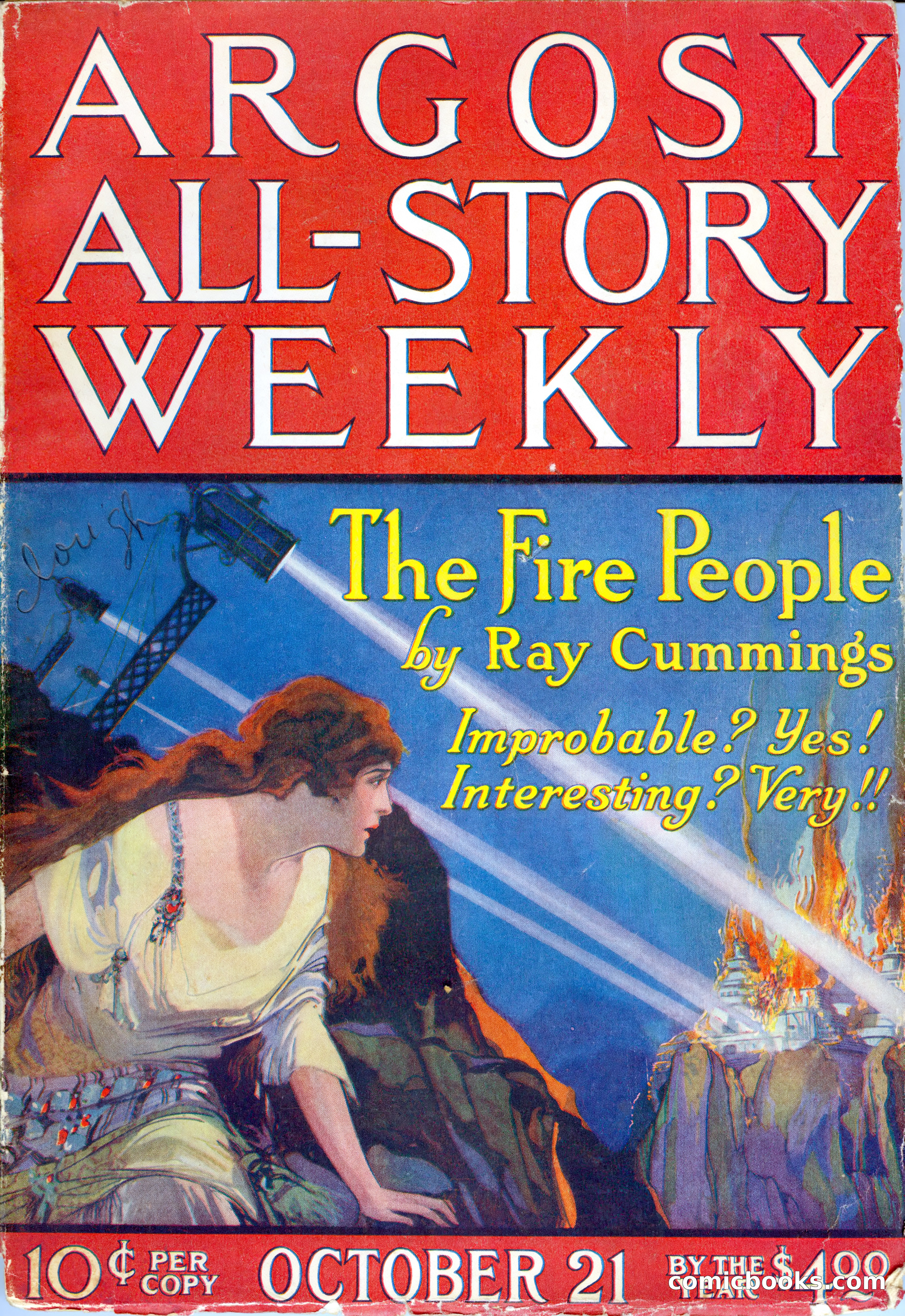 Argosy All-Story Weekly, October 21, 1922 — page 1 of 176