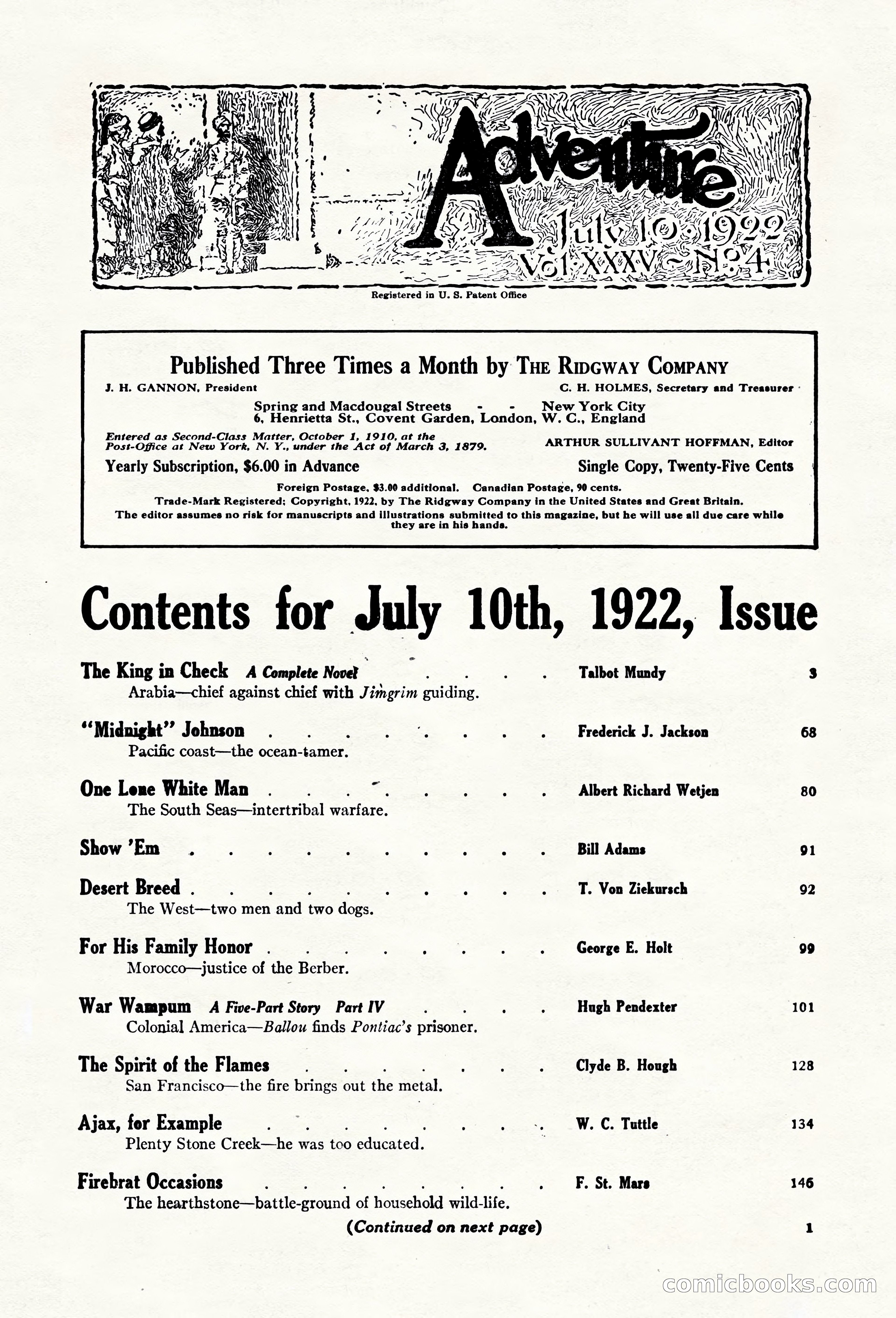 Adventure Magazine Cover — page 7 of 200