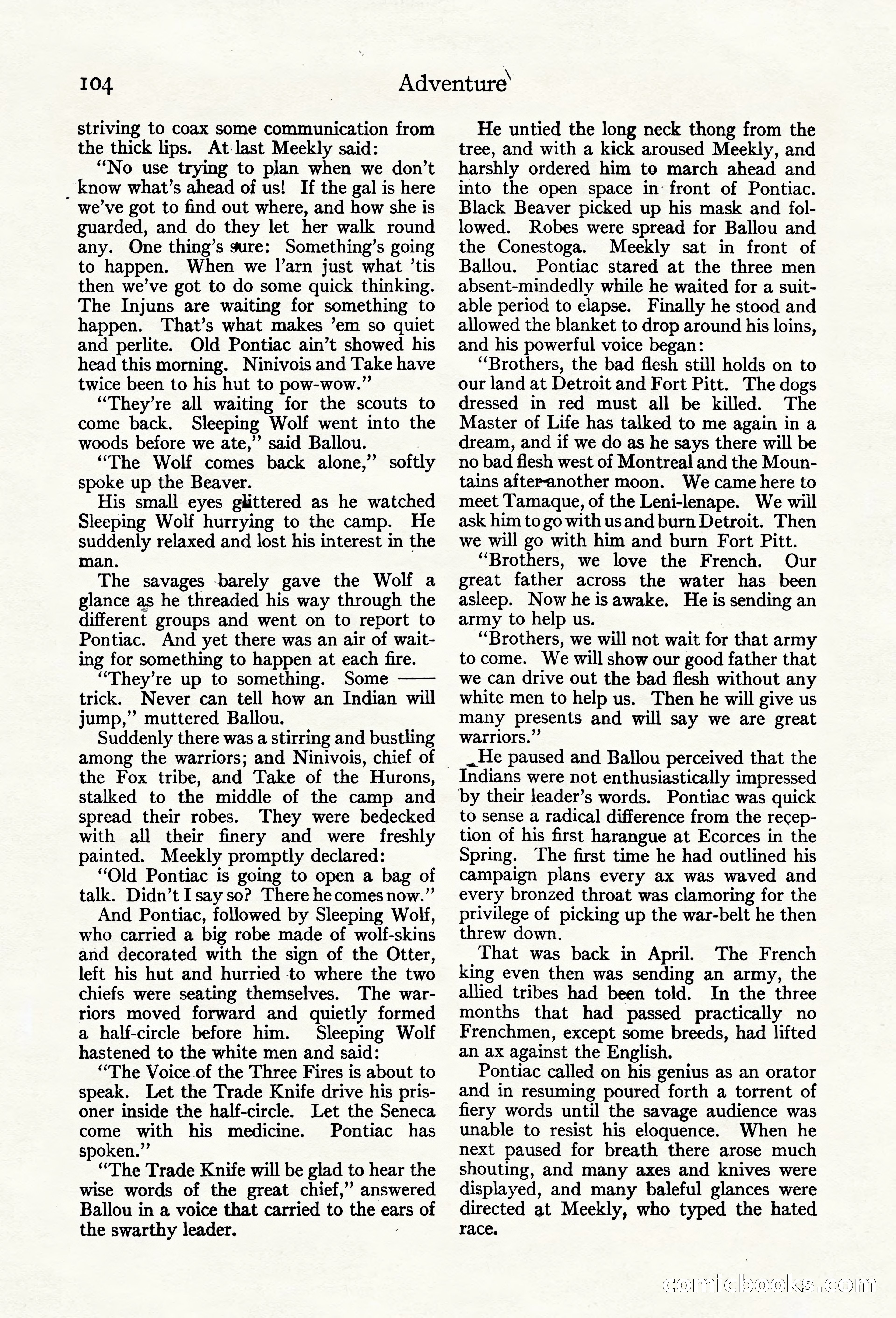 Adventure Magazine Cover — page 110 of 200