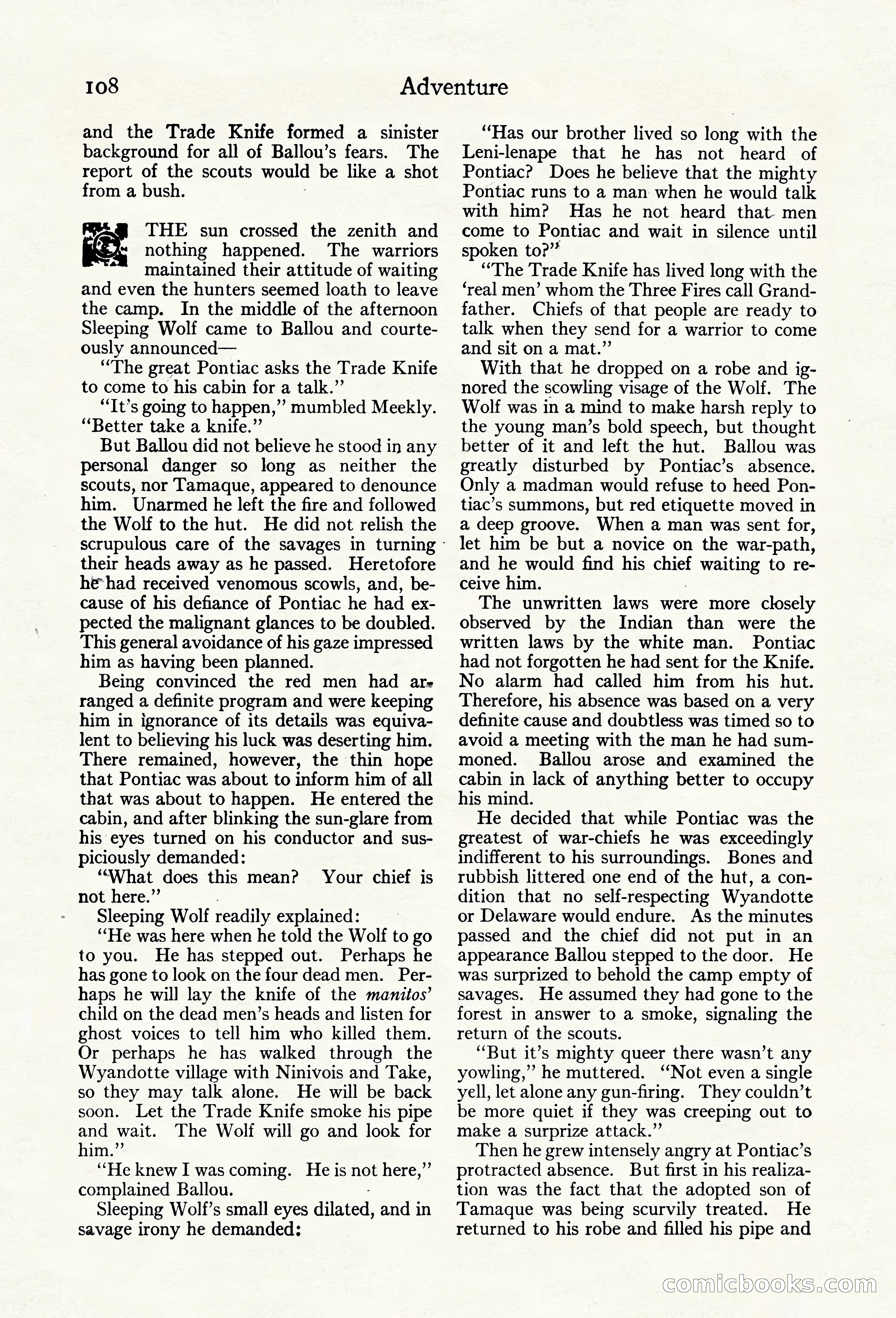 Adventure Magazine Cover — page 114 of 200
