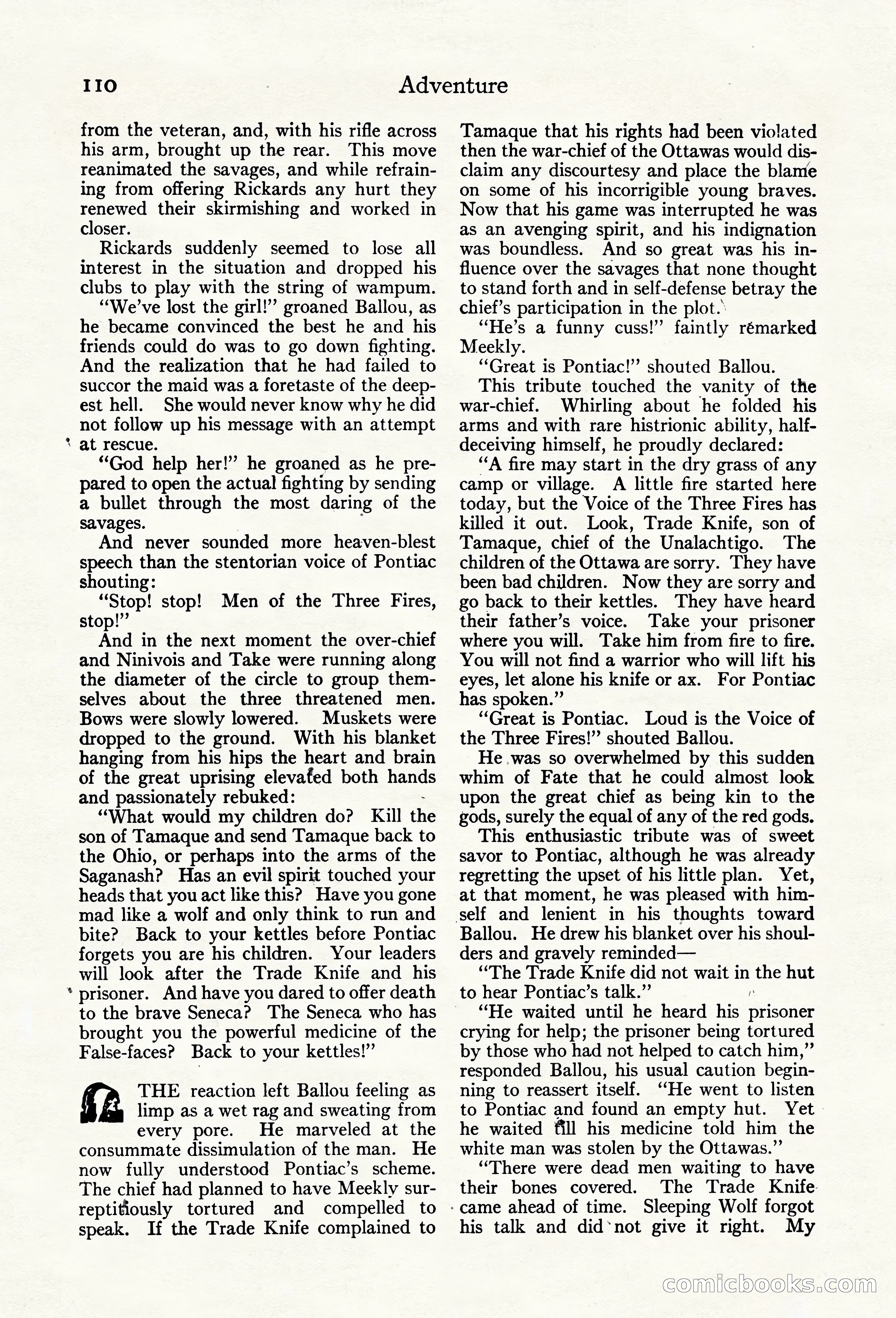 Adventure Magazine Cover — page 116 of 200