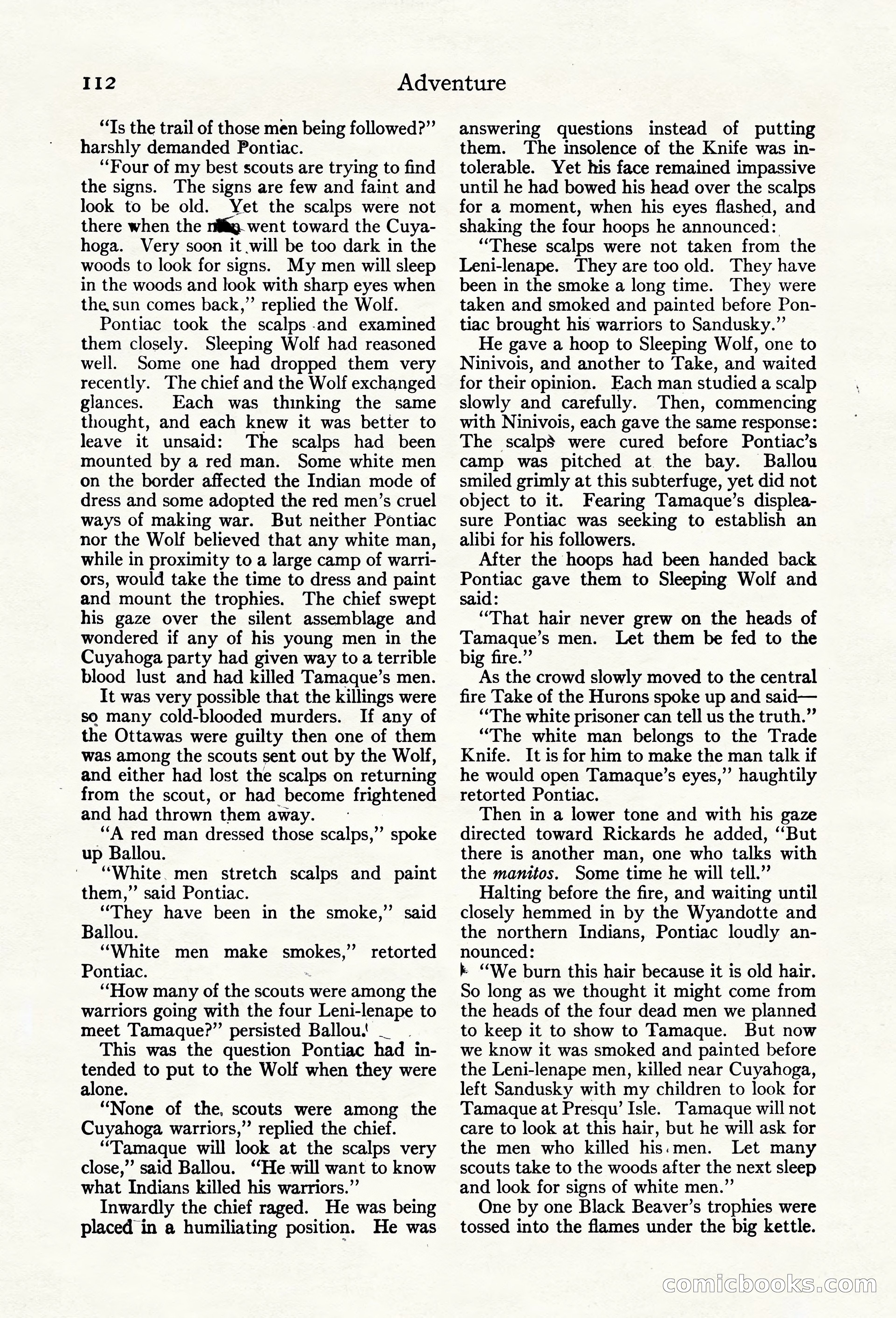 Adventure Magazine Cover — page 118 of 200