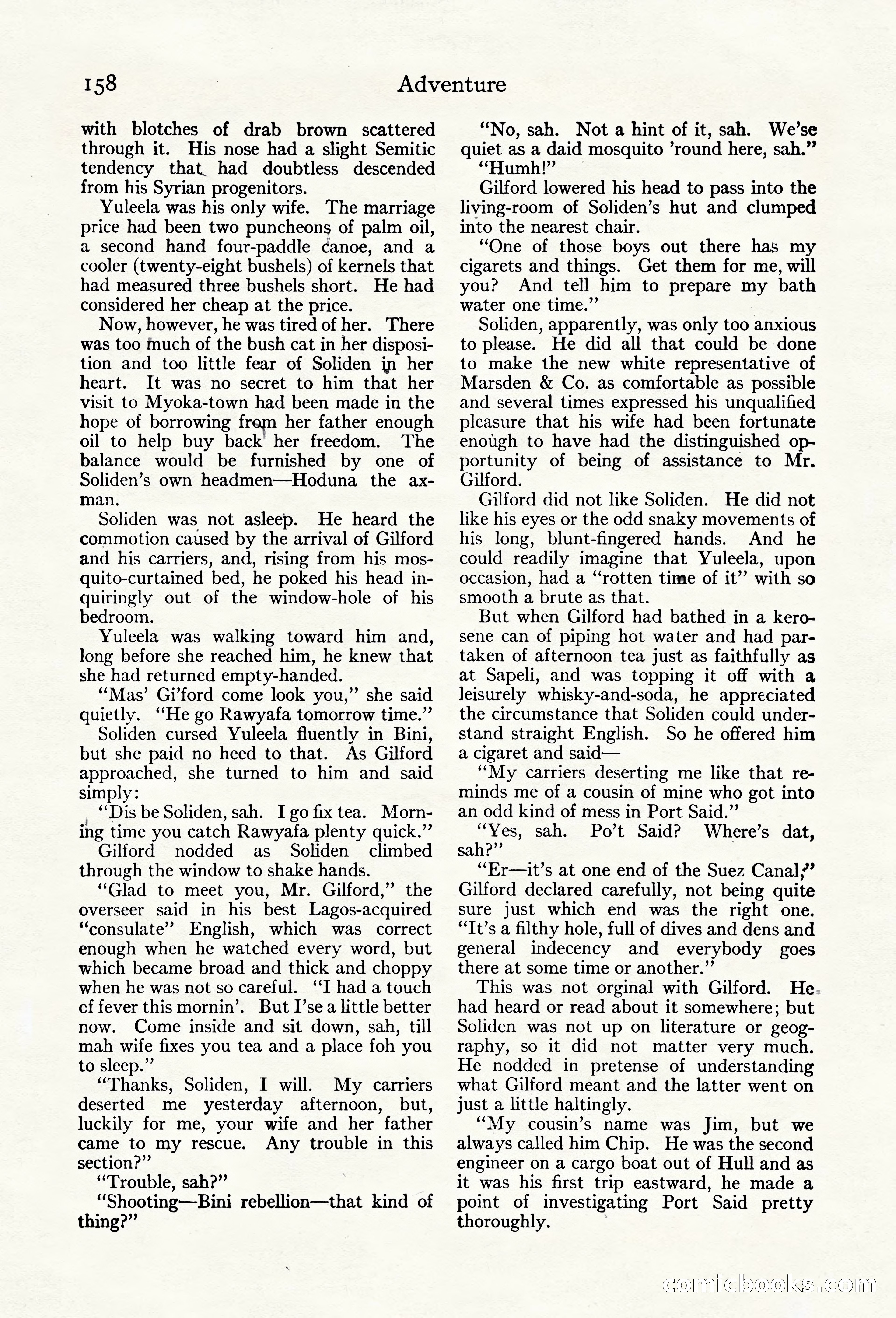 Adventure Magazine Cover — page 164 of 200