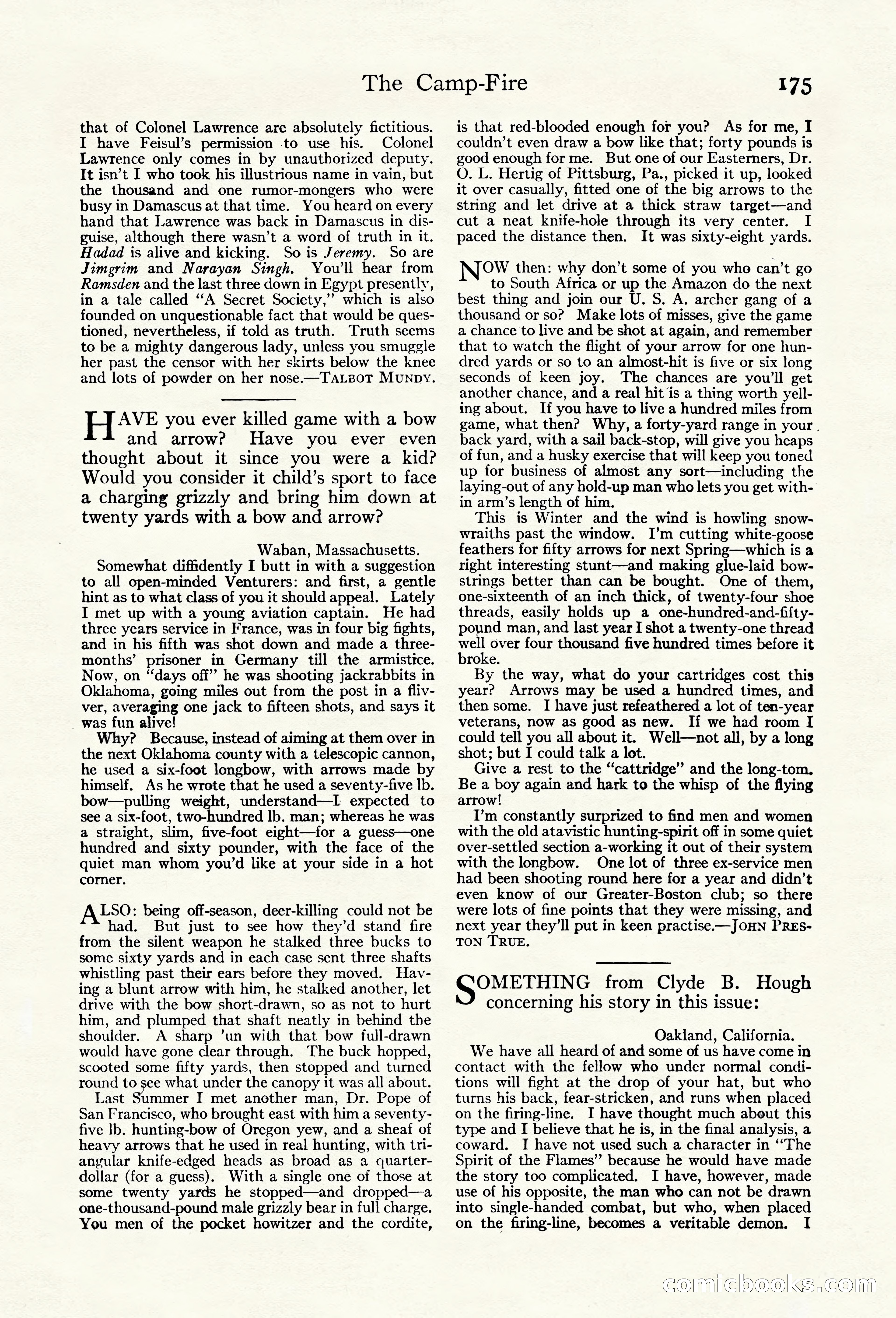 Adventure Magazine Cover — page 181 of 200