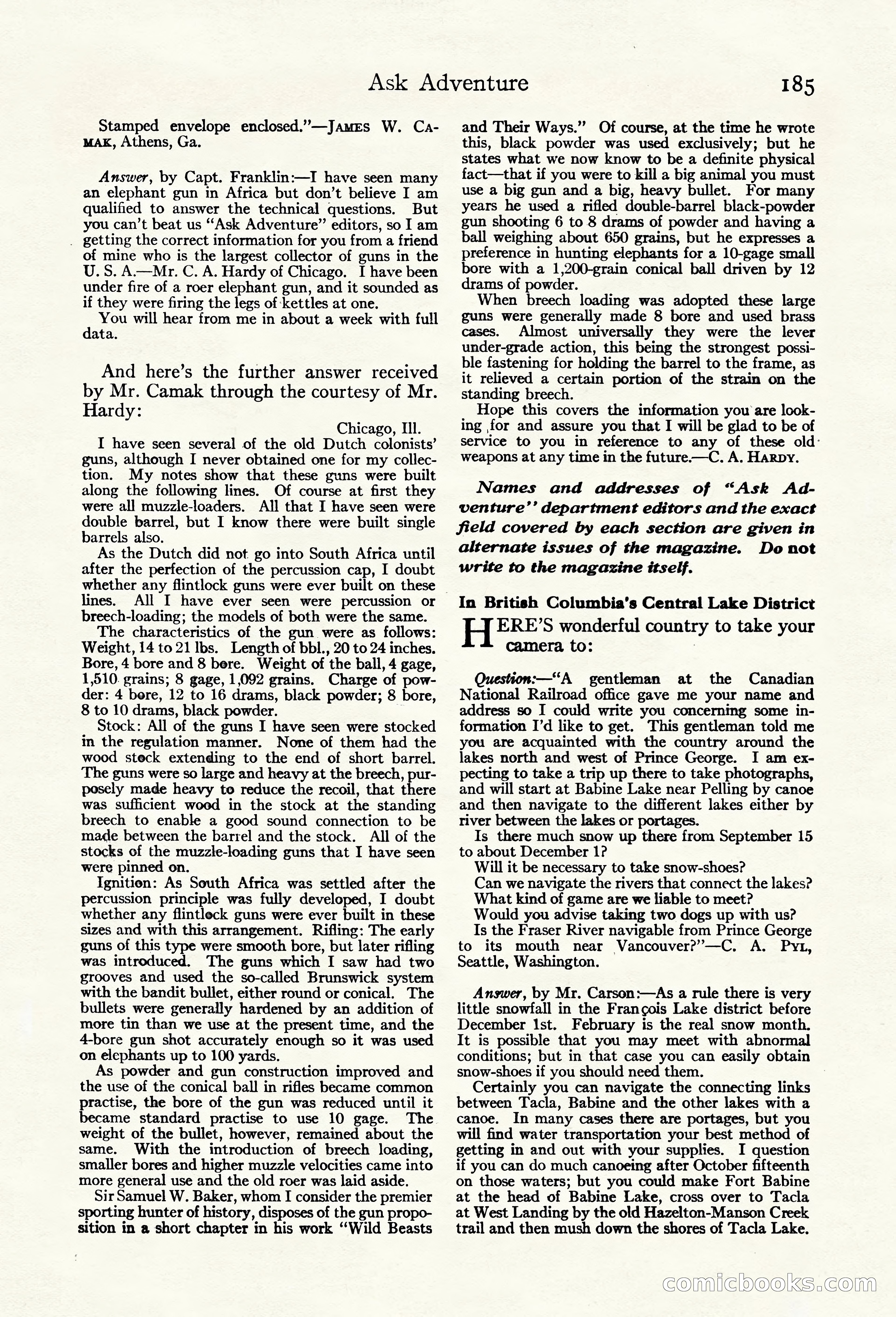 Adventure Magazine Cover — page 191 of 200