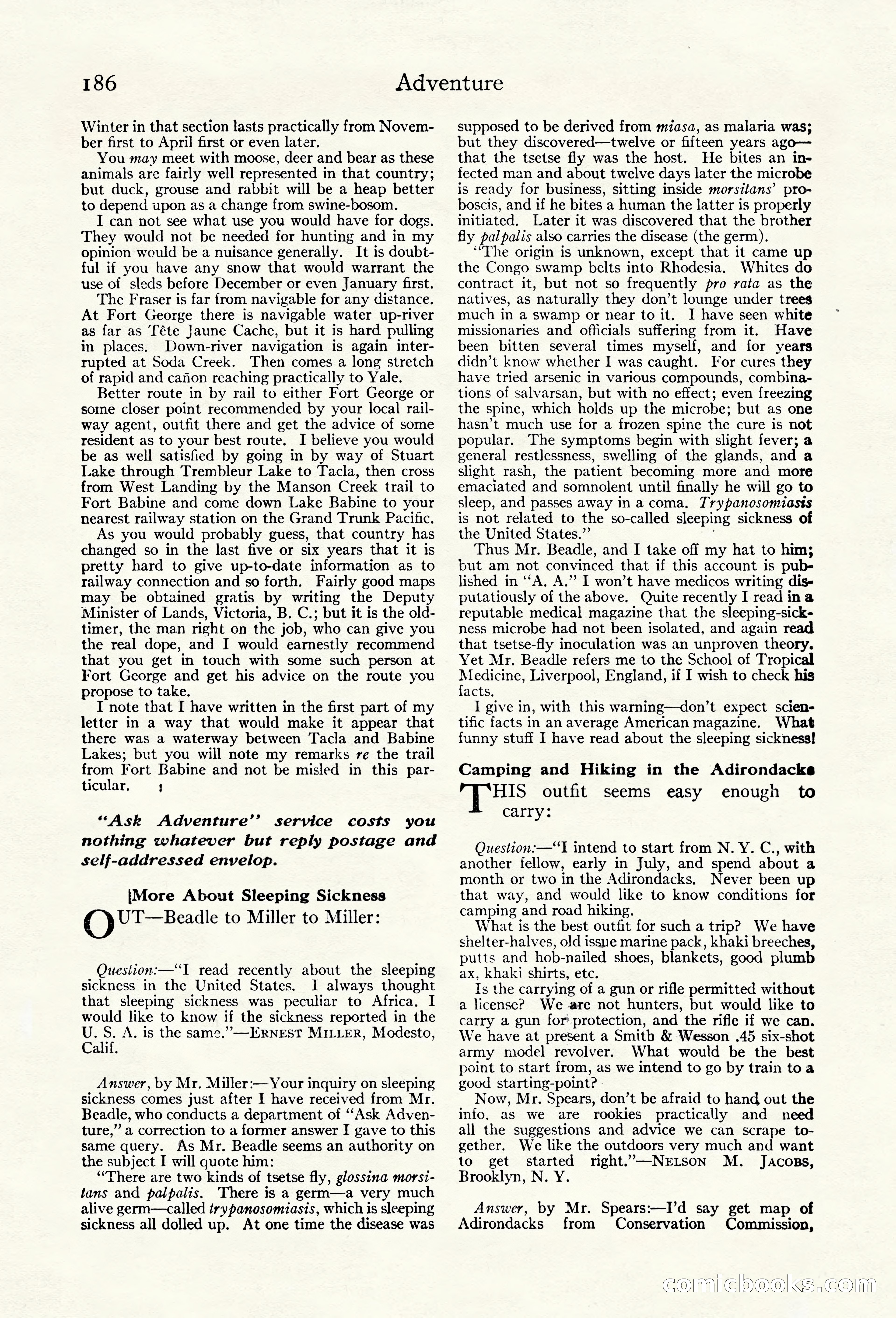 Adventure Magazine Cover — page 192 of 200