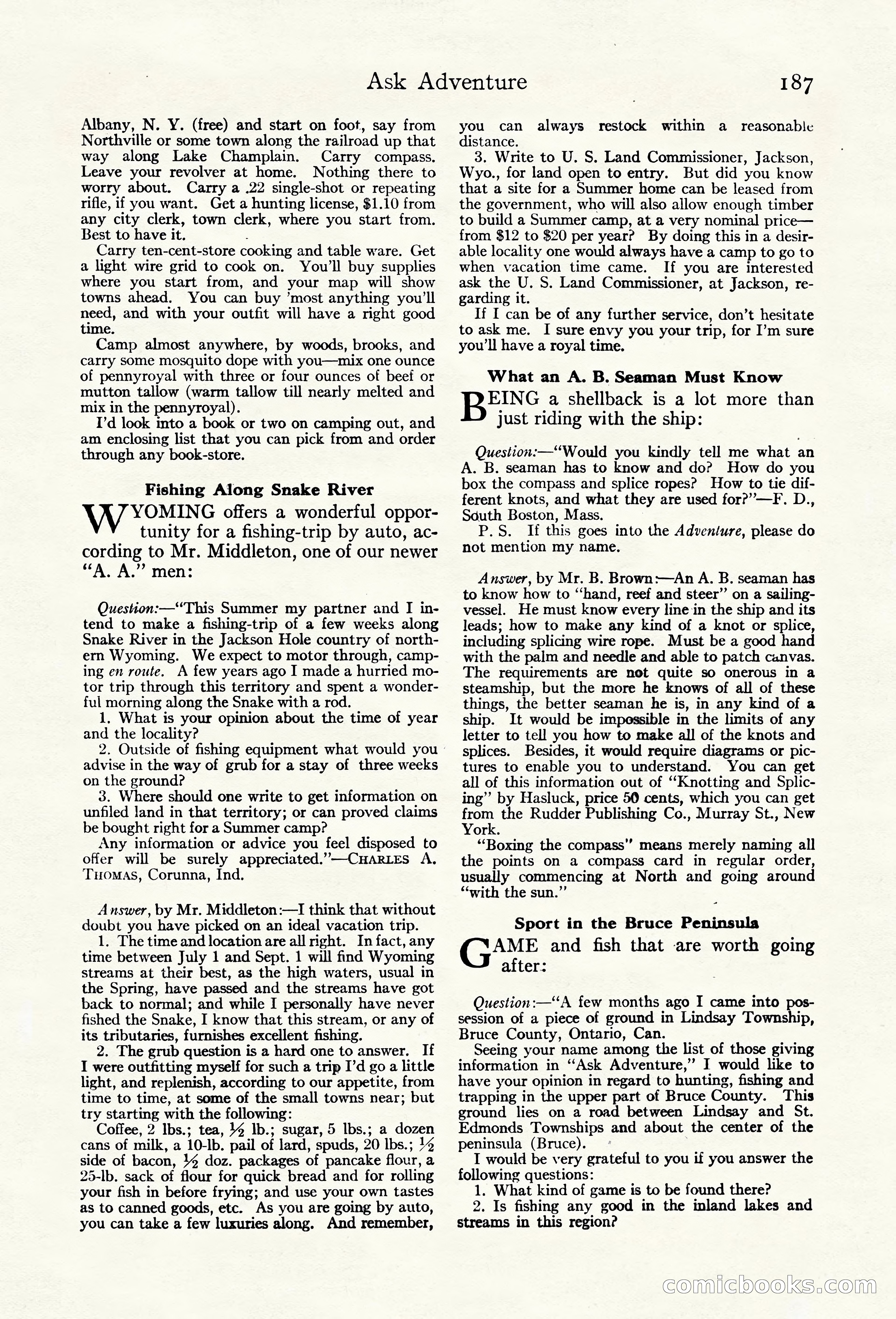 Adventure Magazine Cover — page 193 of 200