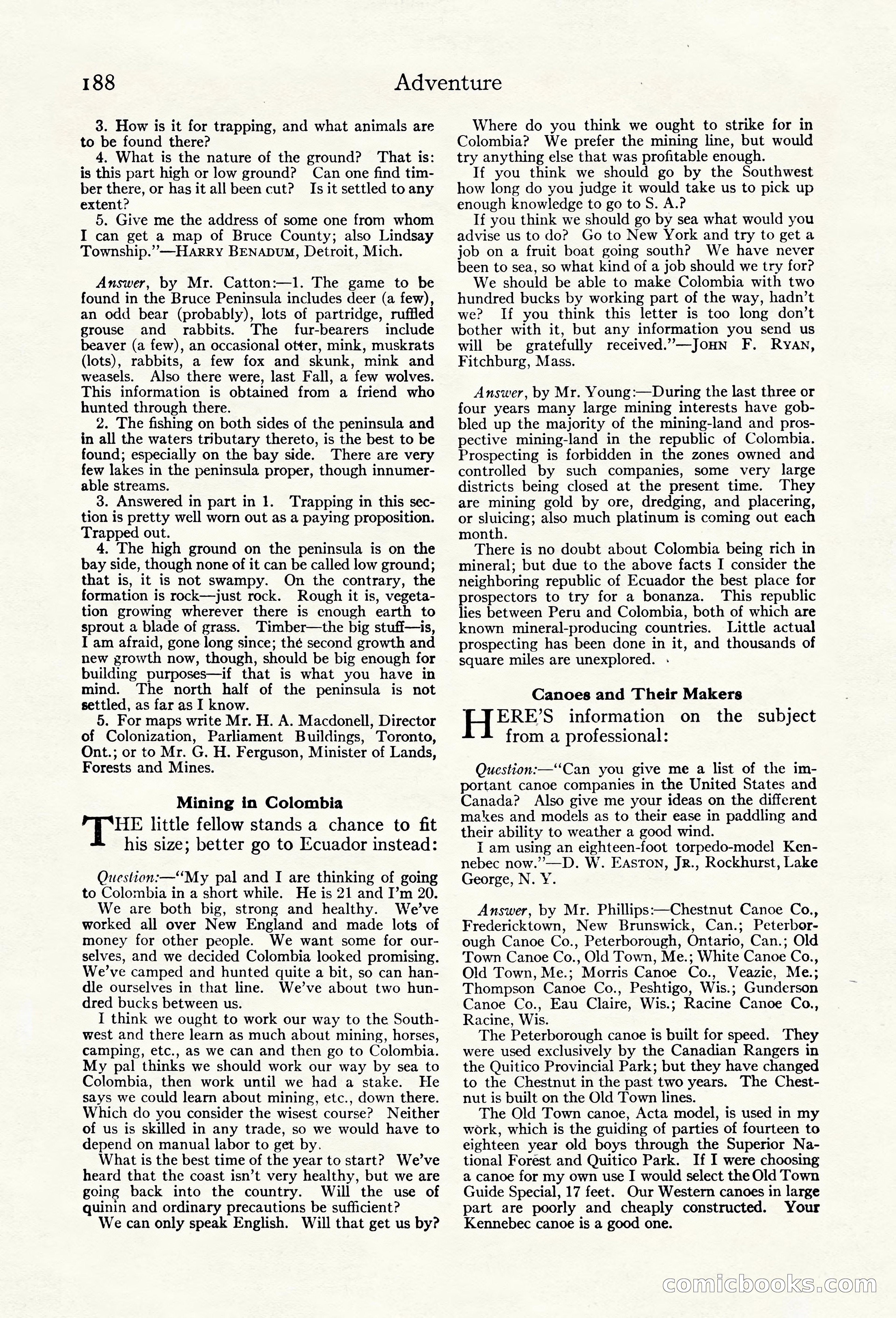 Adventure Magazine Cover — page 194 of 200