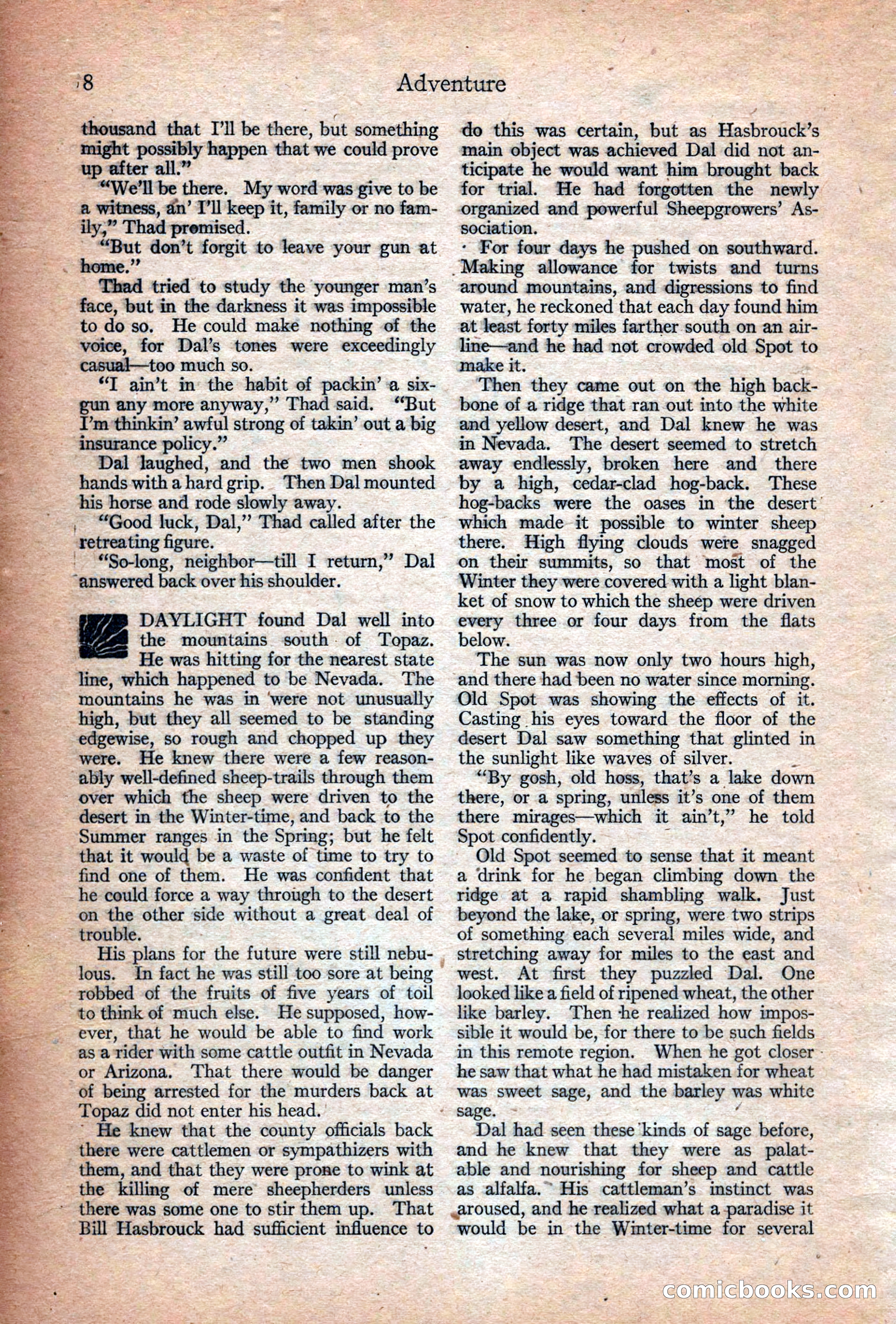 Adventure Magazine Cover — page 10 of 196