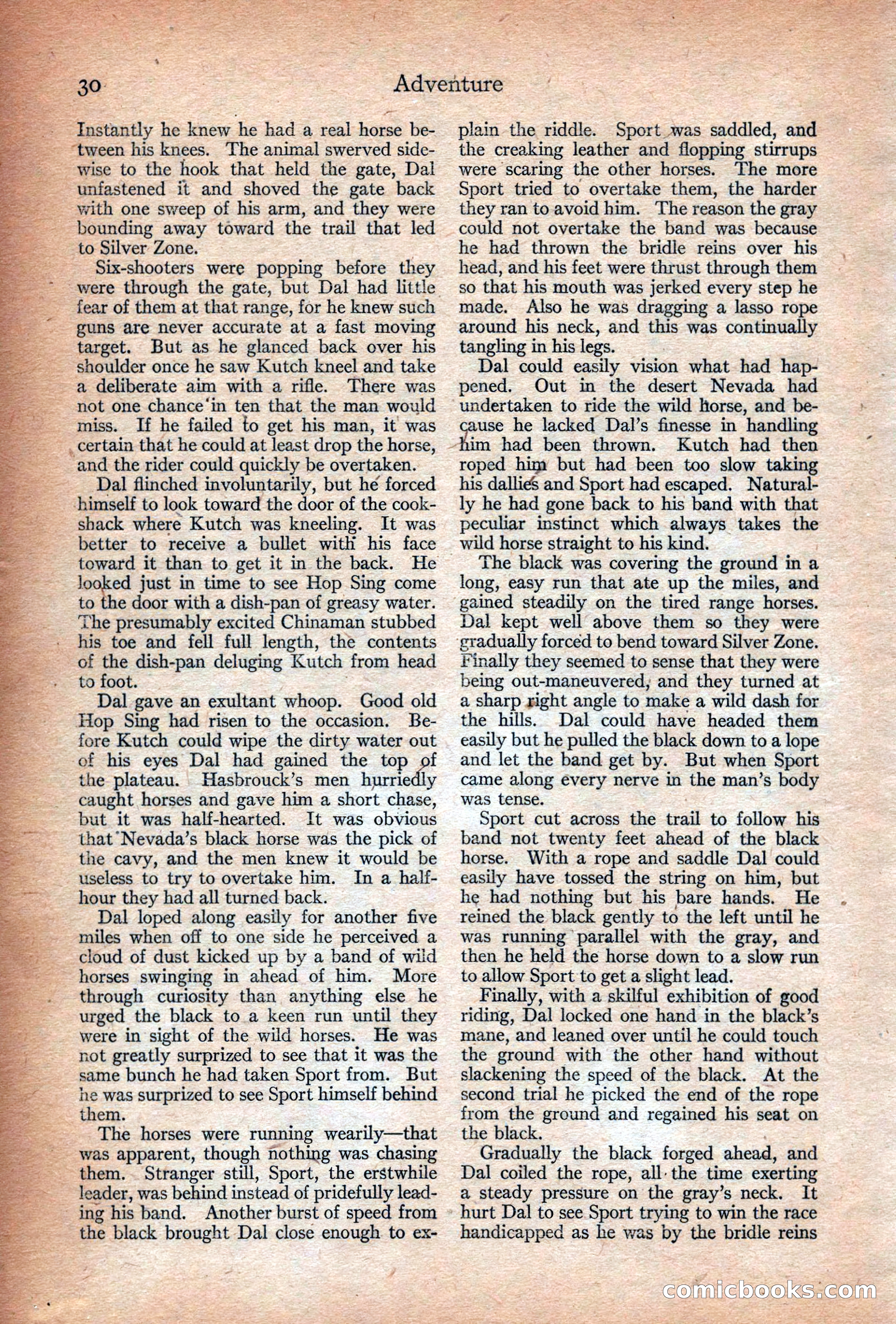 Adventure Magazine Cover — page 32 of 196