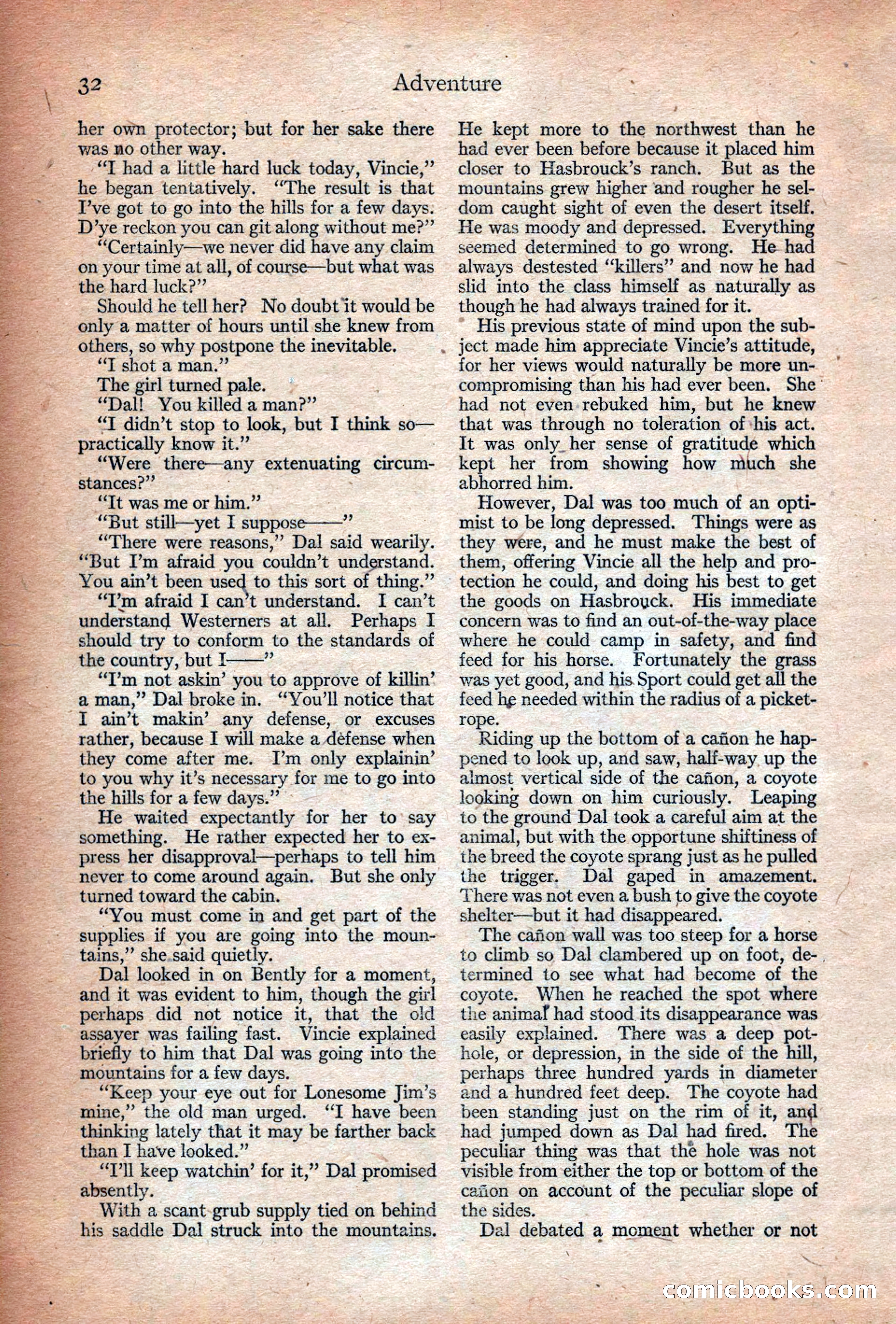 Adventure Magazine Cover — page 34 of 196