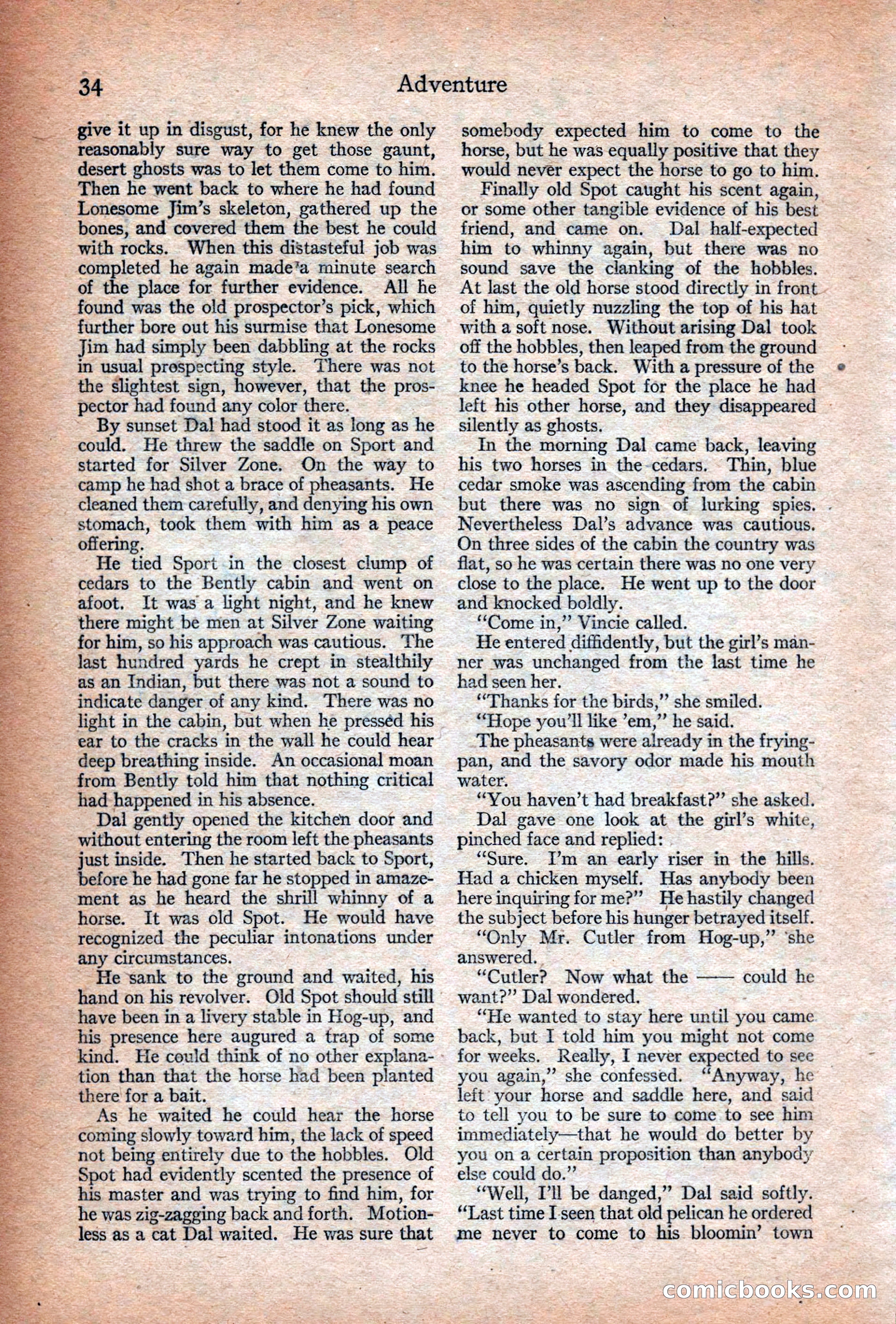 Adventure Magazine Cover — page 36 of 196