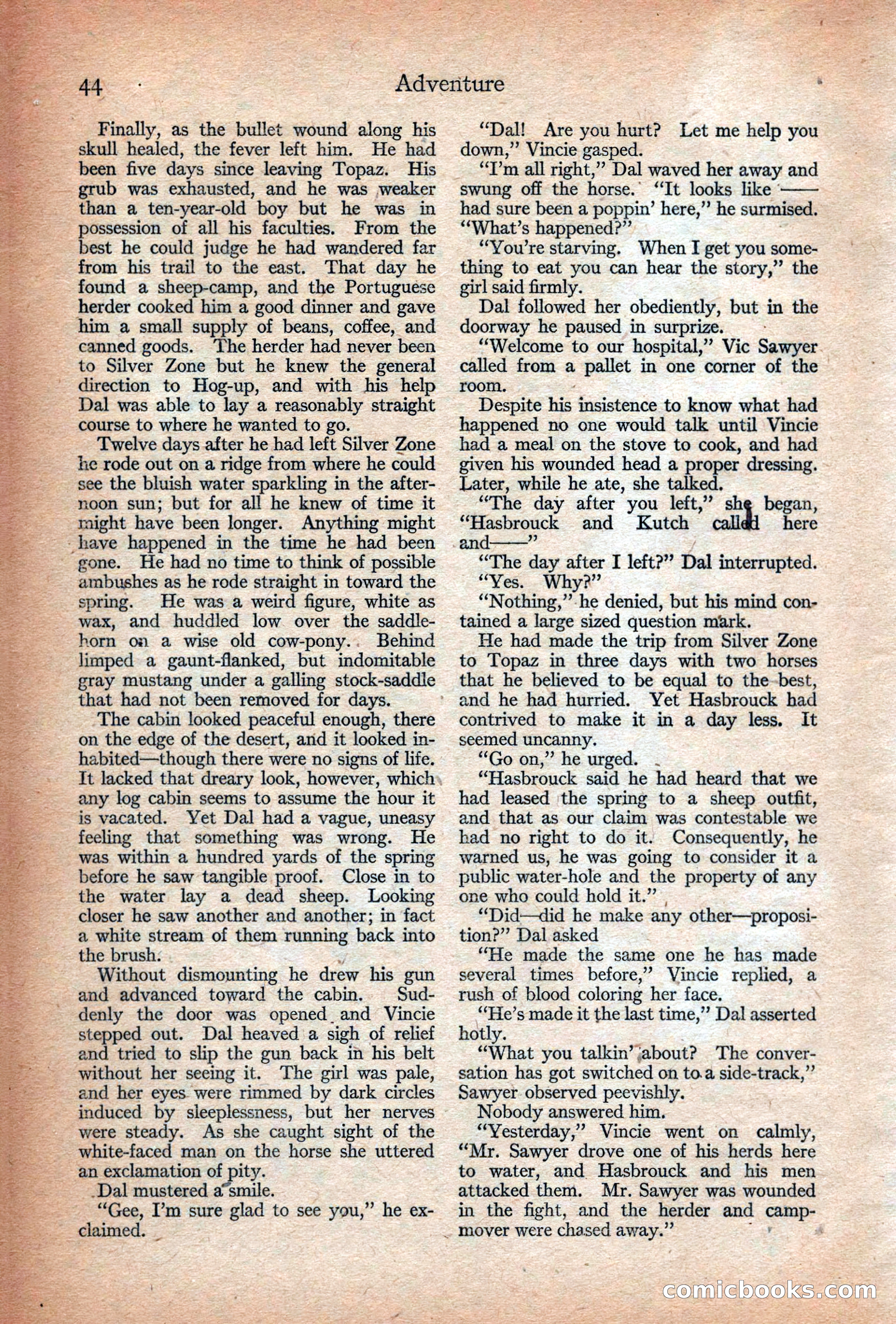 Adventure Magazine Cover — page 46 of 196