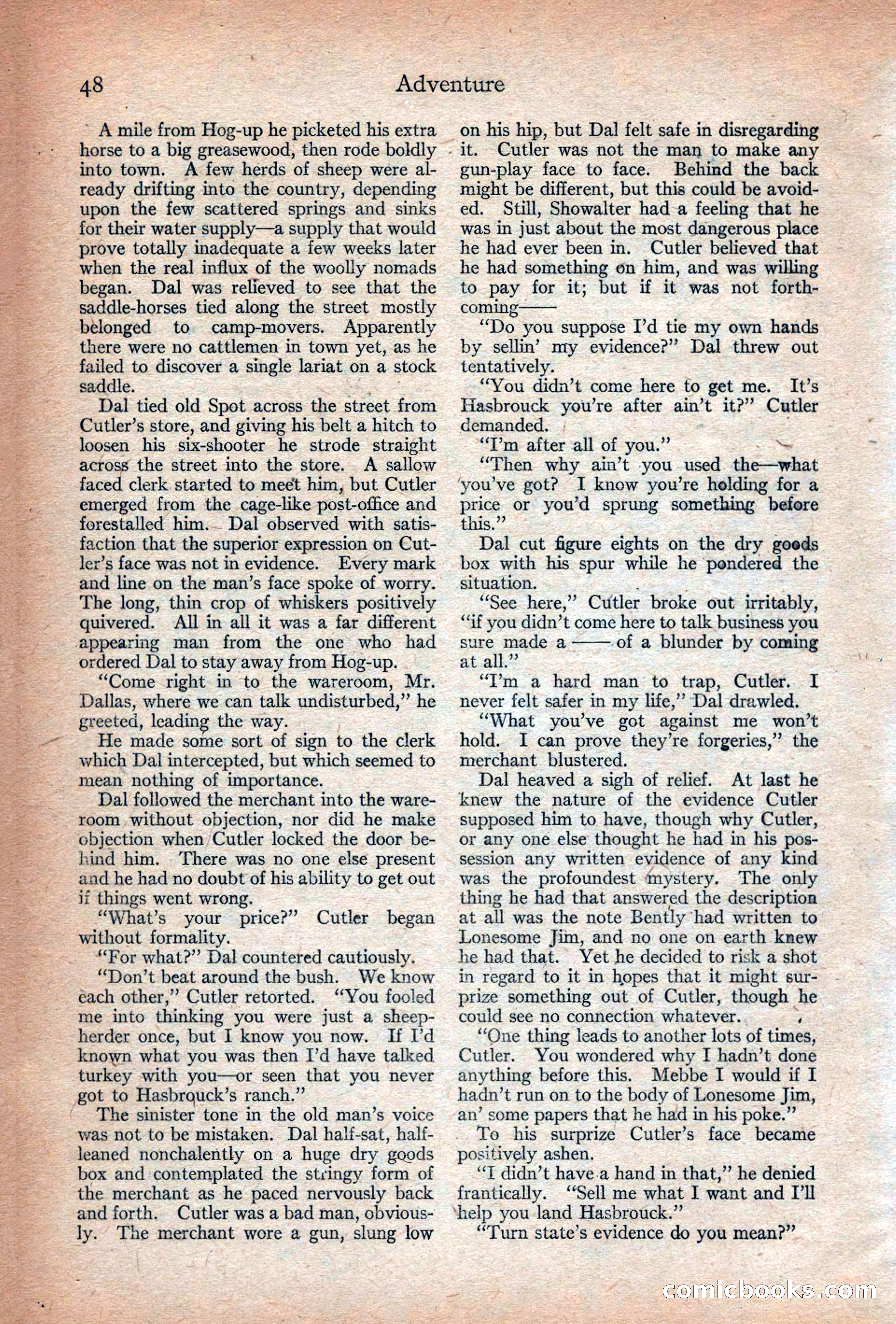 Adventure Magazine Cover — page 50 of 196
