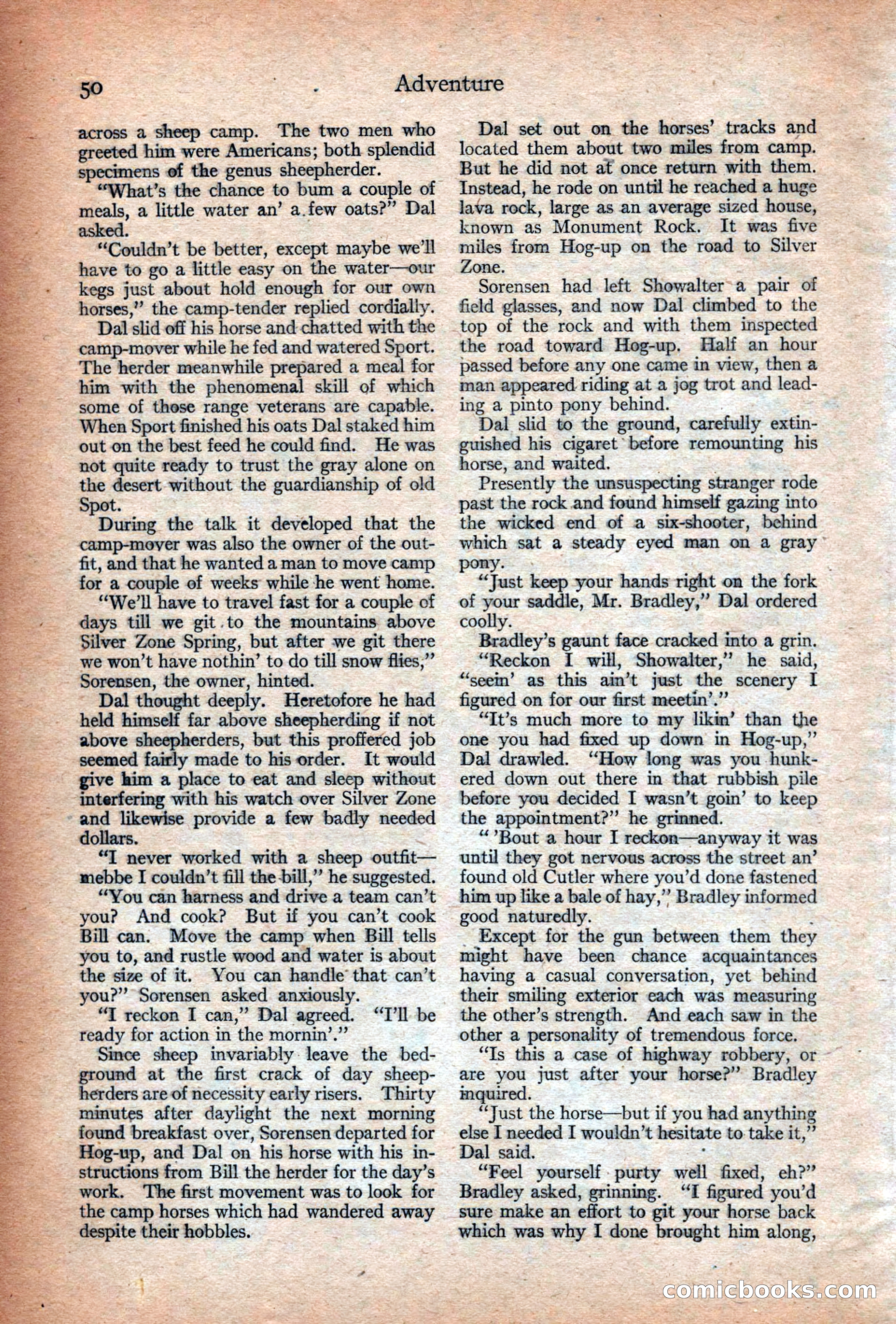 Adventure Magazine Cover — page 52 of 196