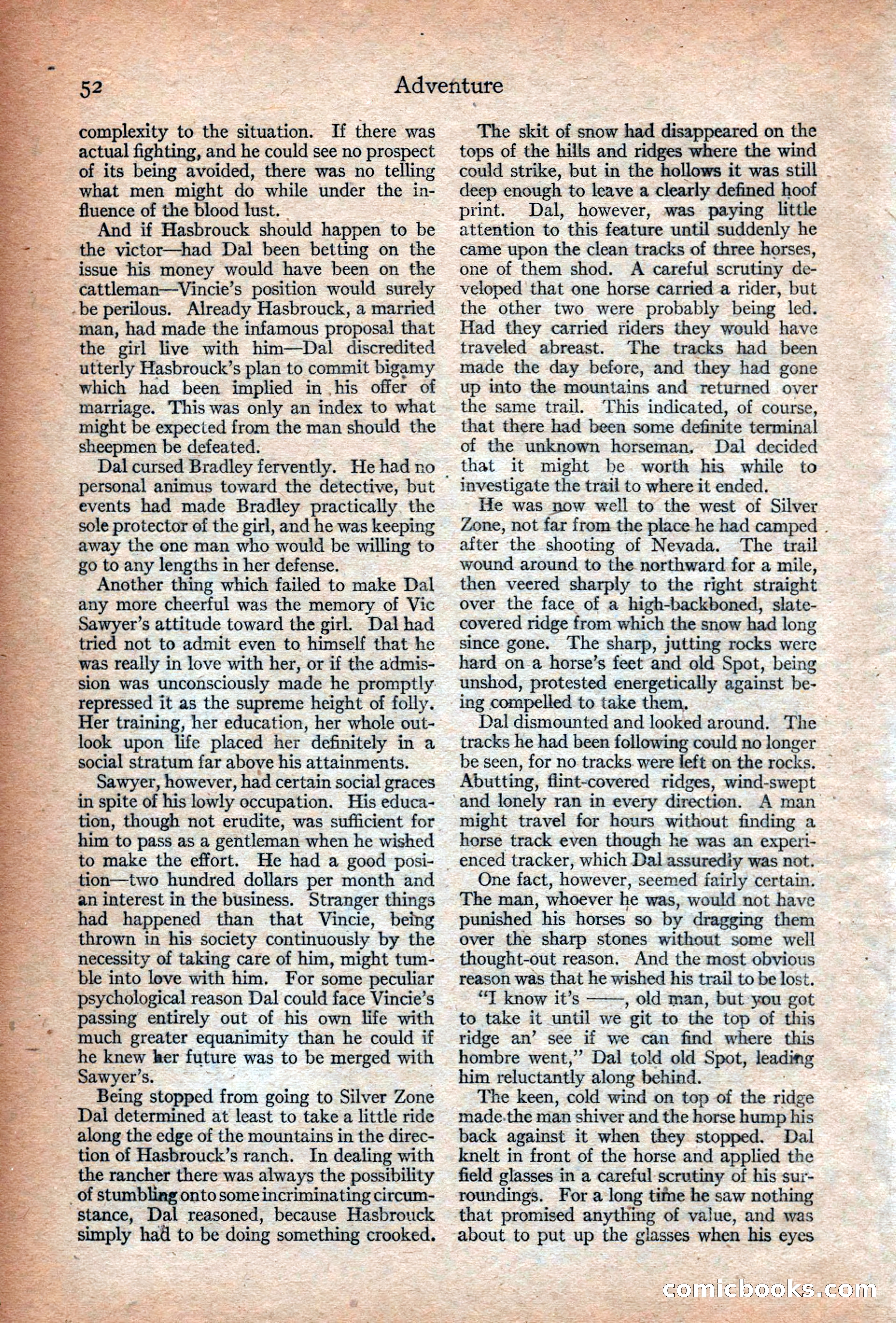 Adventure Magazine Cover — page 54 of 196