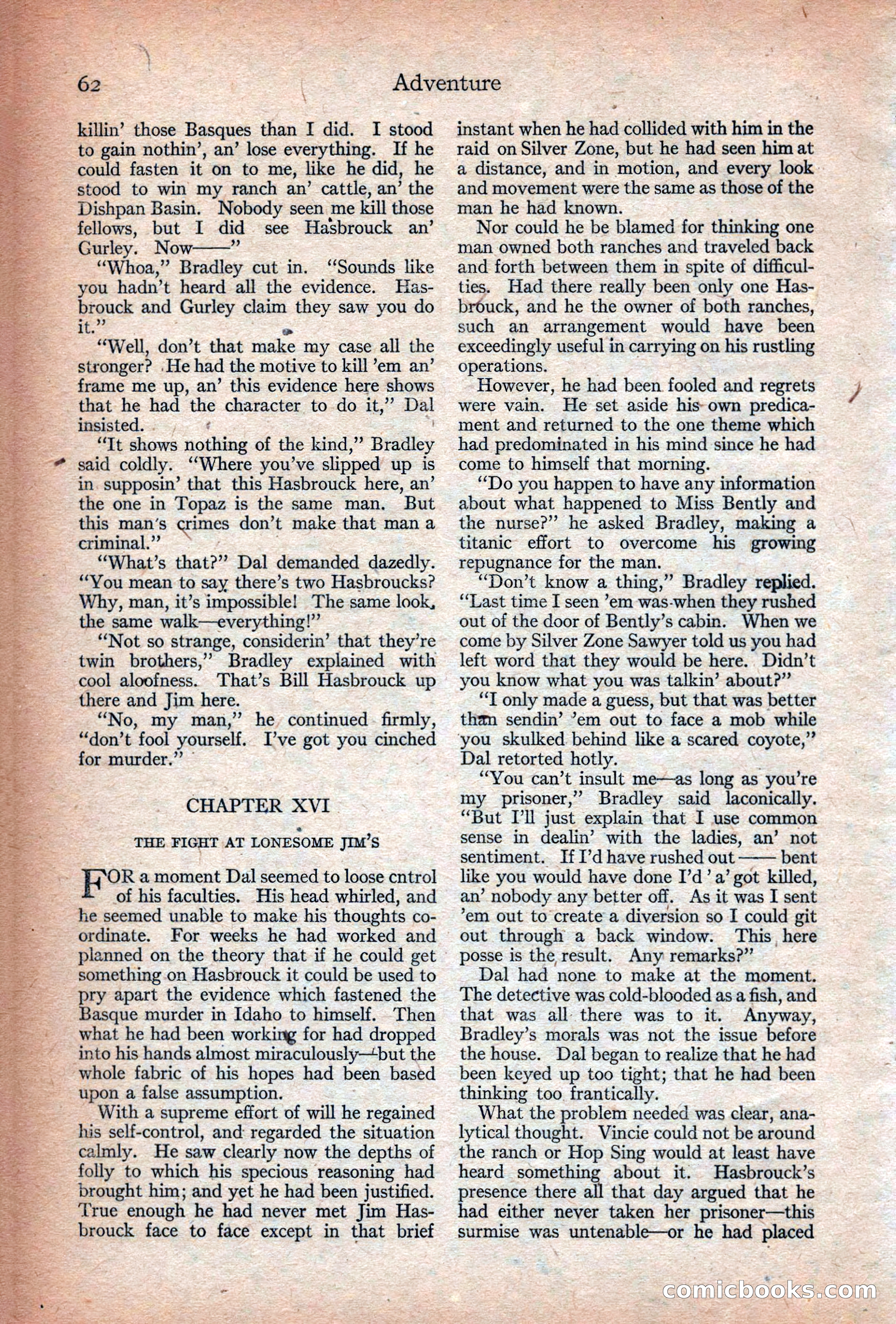 Adventure Magazine Cover — page 64 of 196