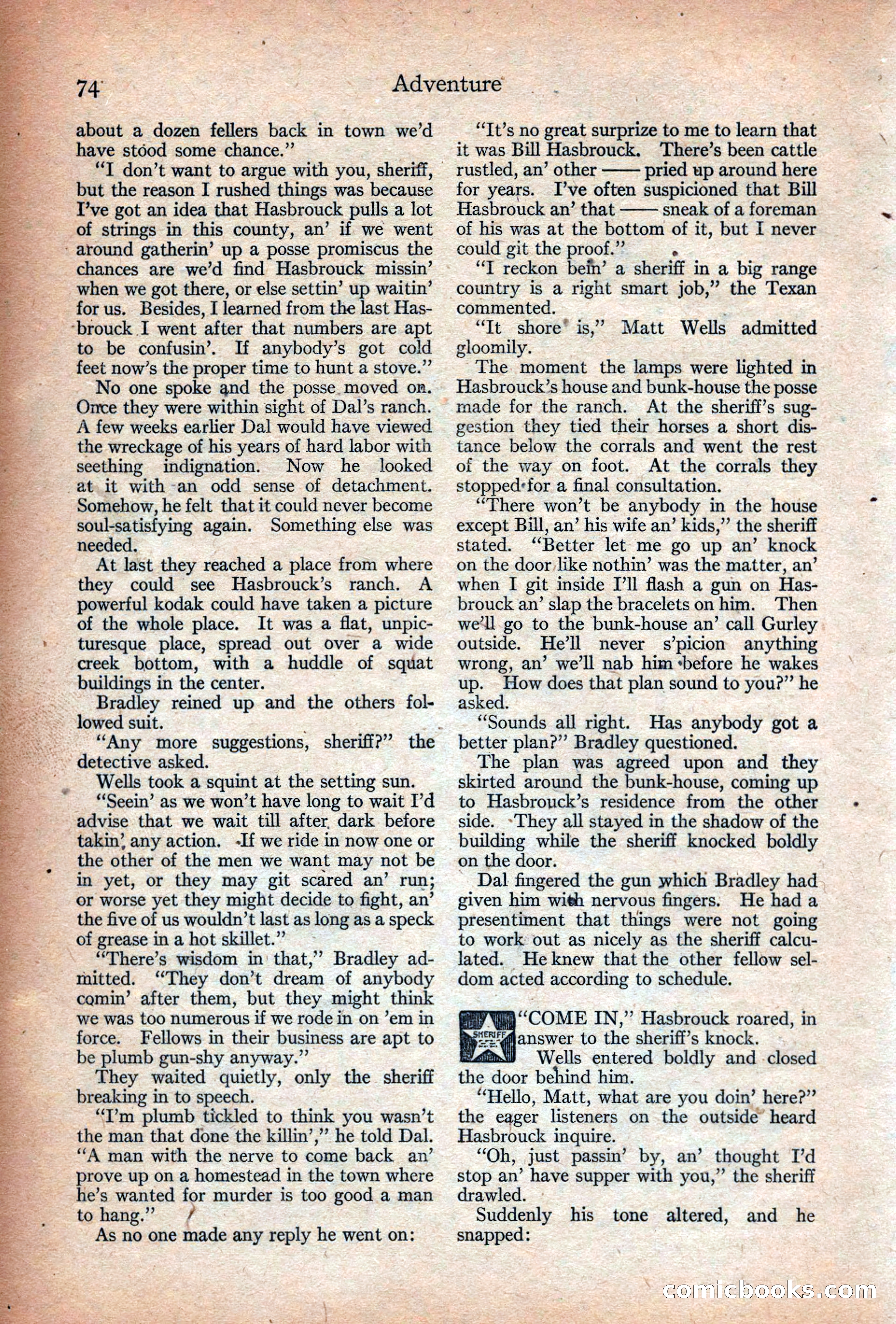 Adventure Magazine Cover — page 76 of 196