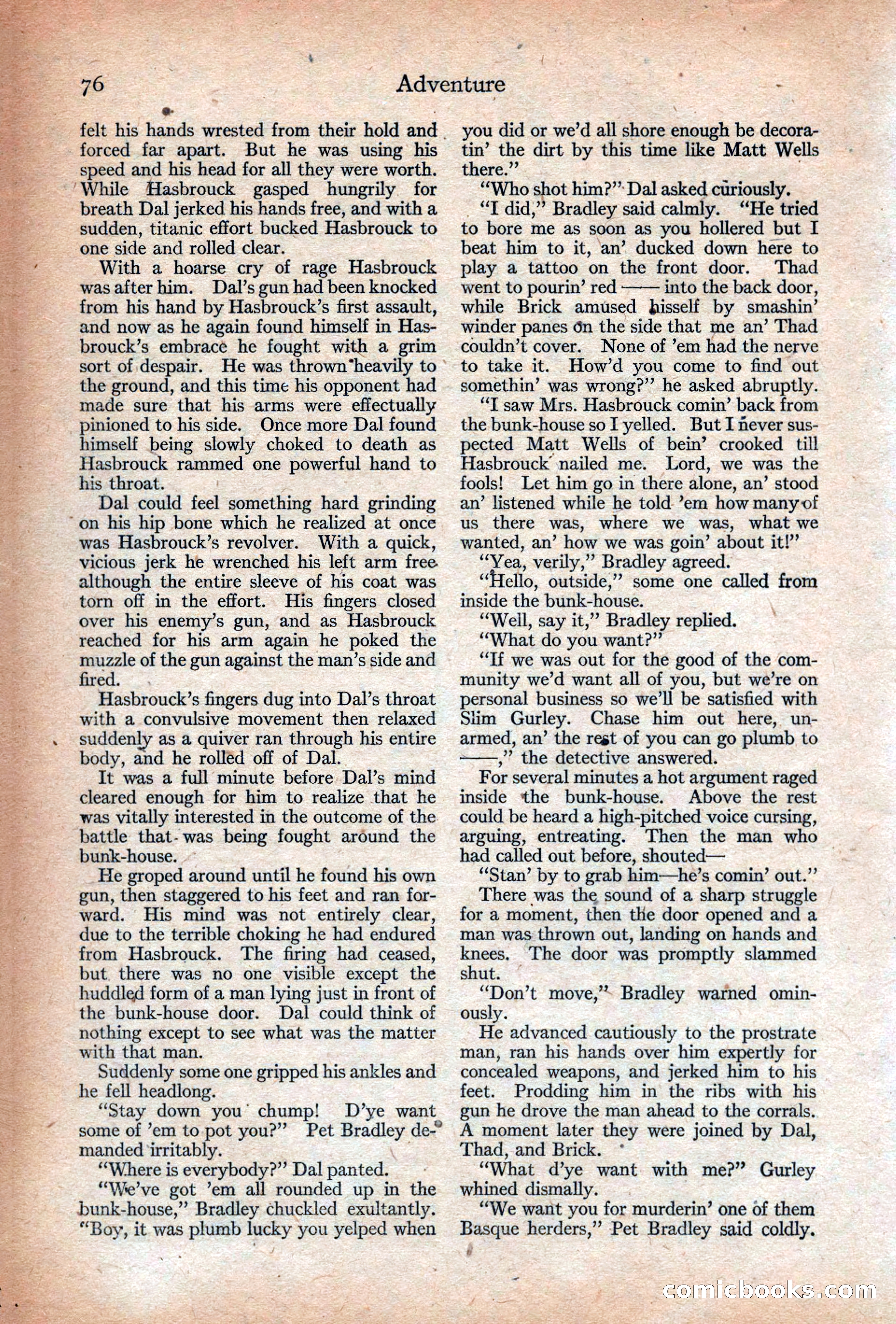 Adventure Magazine Cover — page 78 of 196