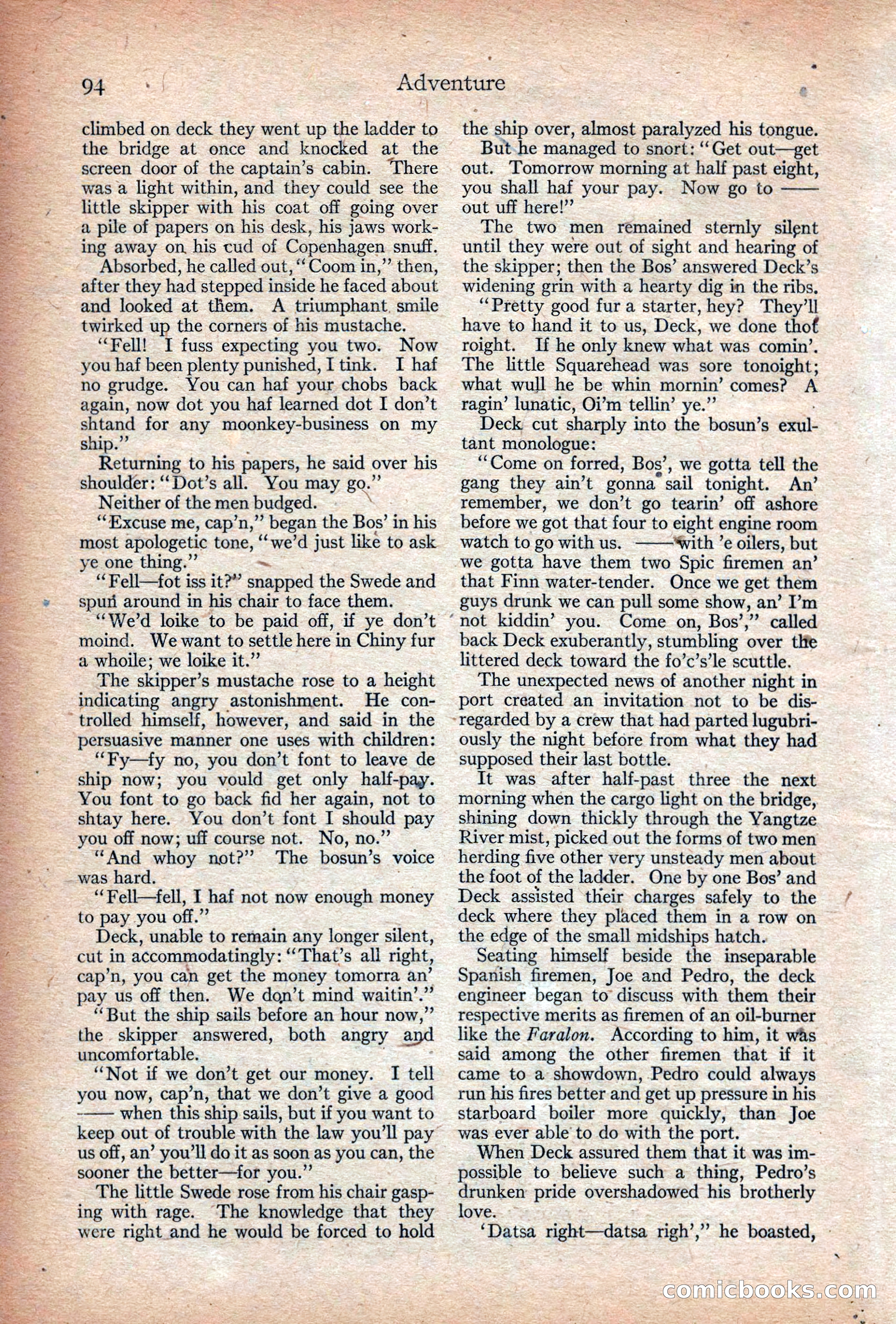Adventure Magazine Cover — page 96 of 196
