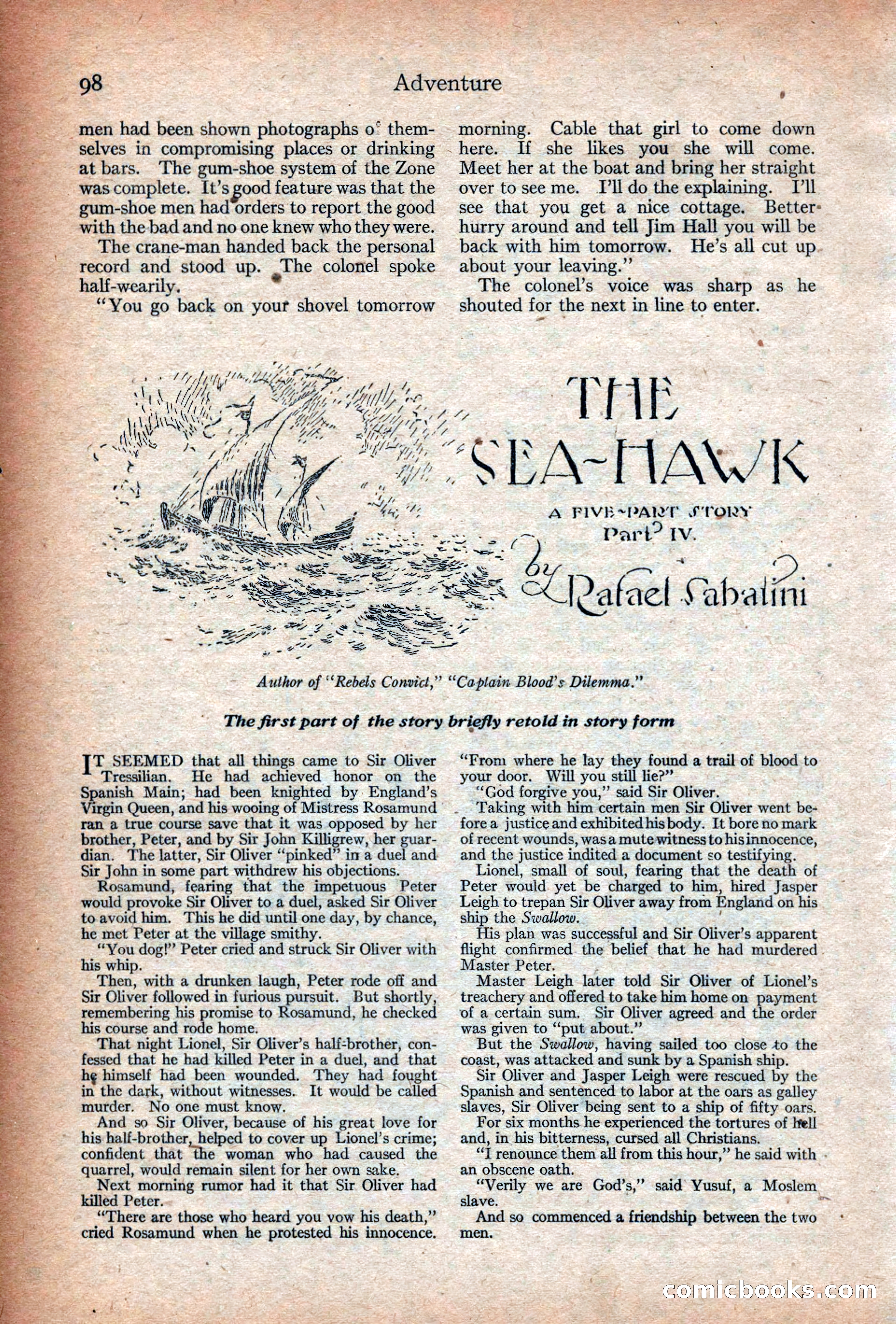 Adventure Magazine Cover — page 100 of 196