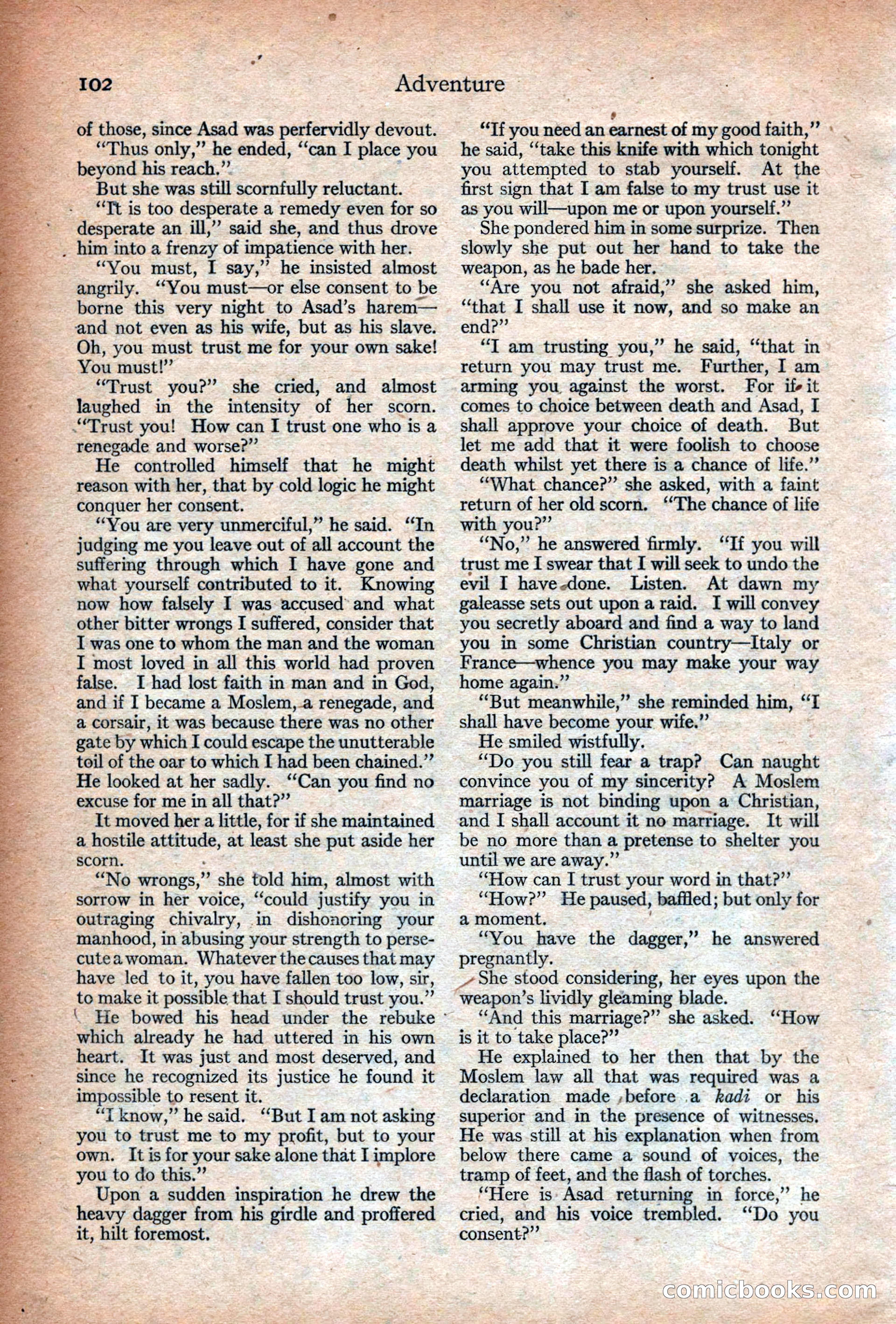 Adventure Magazine Cover — page 104 of 196