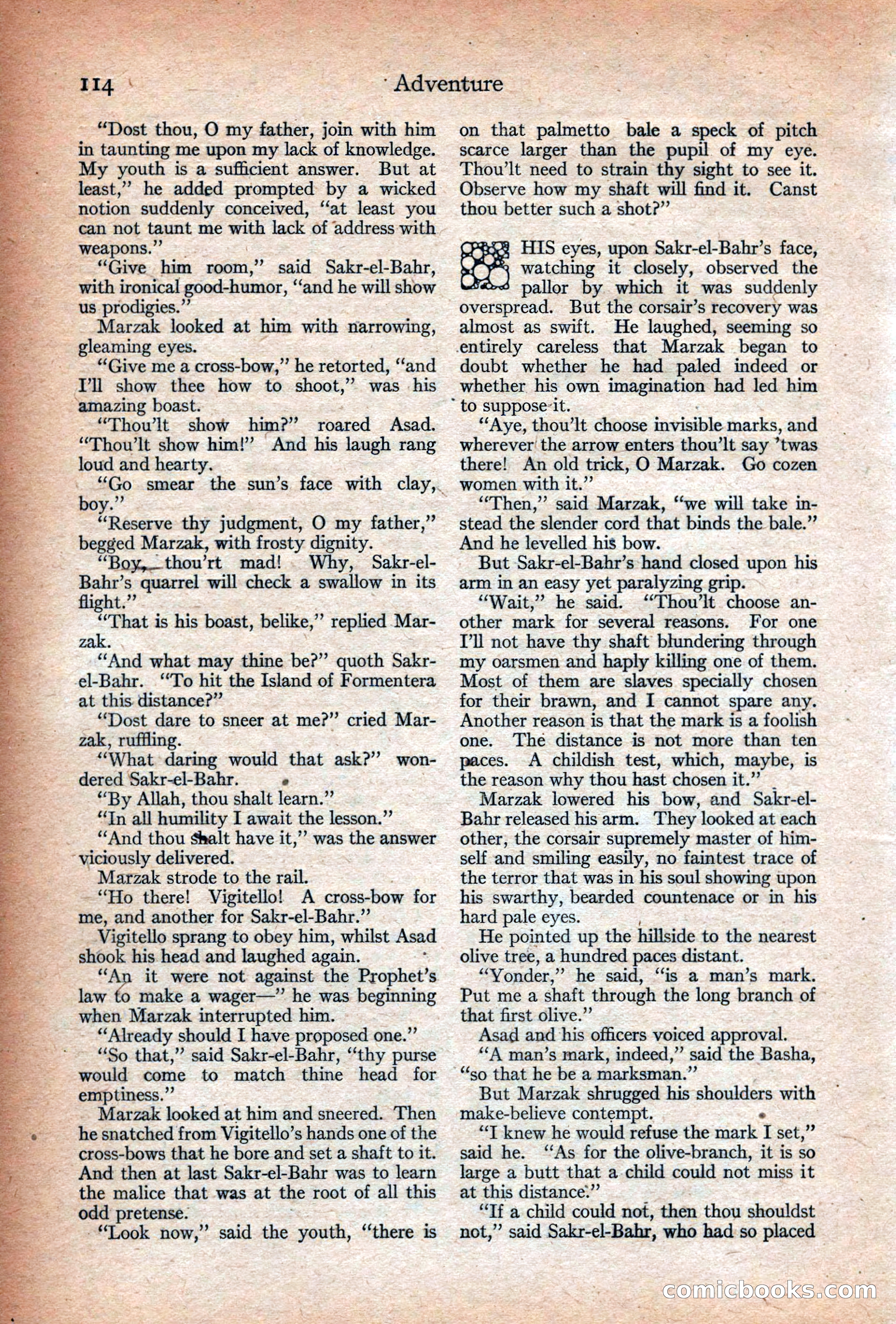 Adventure Magazine Cover — page 116 of 196
