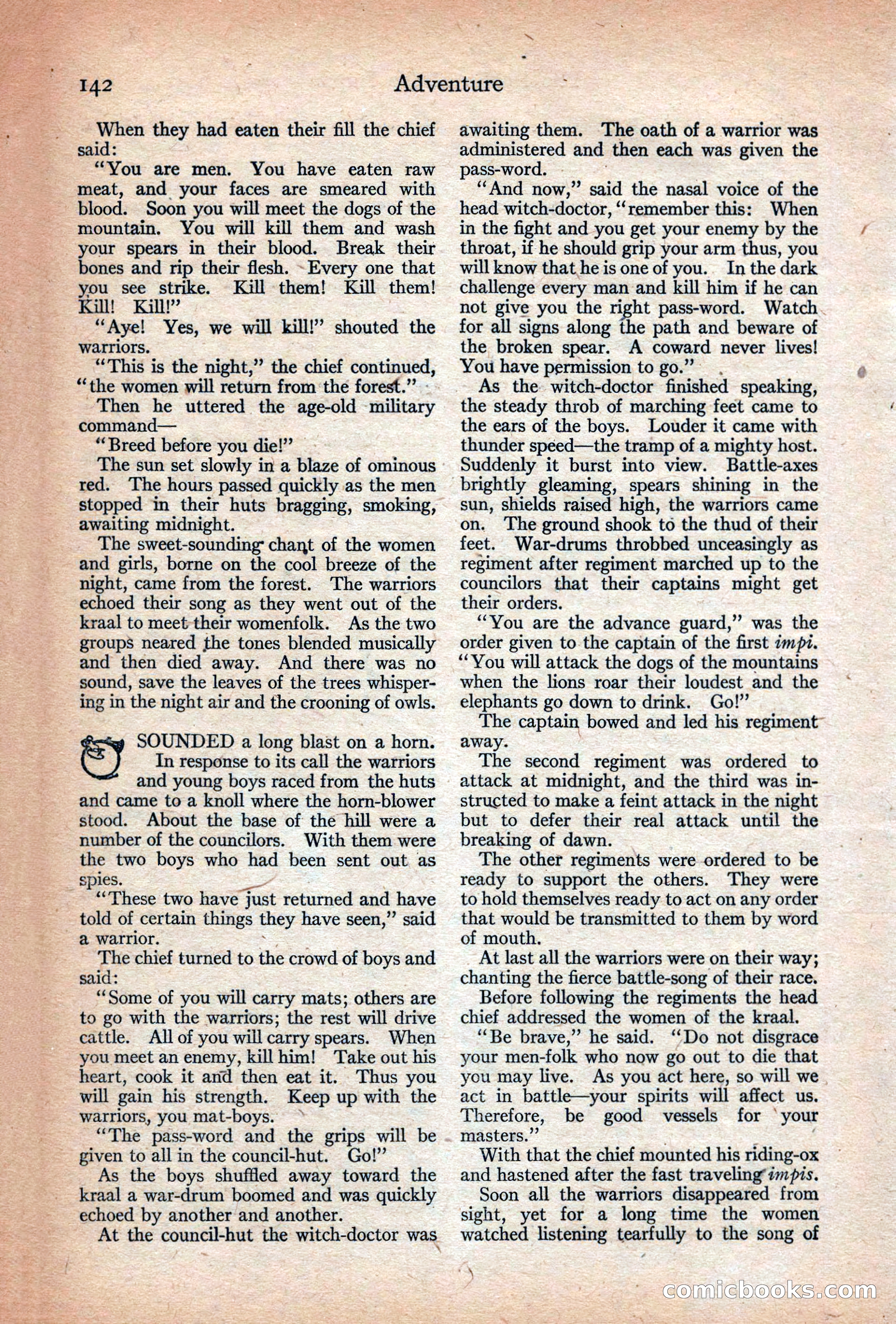 Adventure Magazine Cover — page 144 of 196