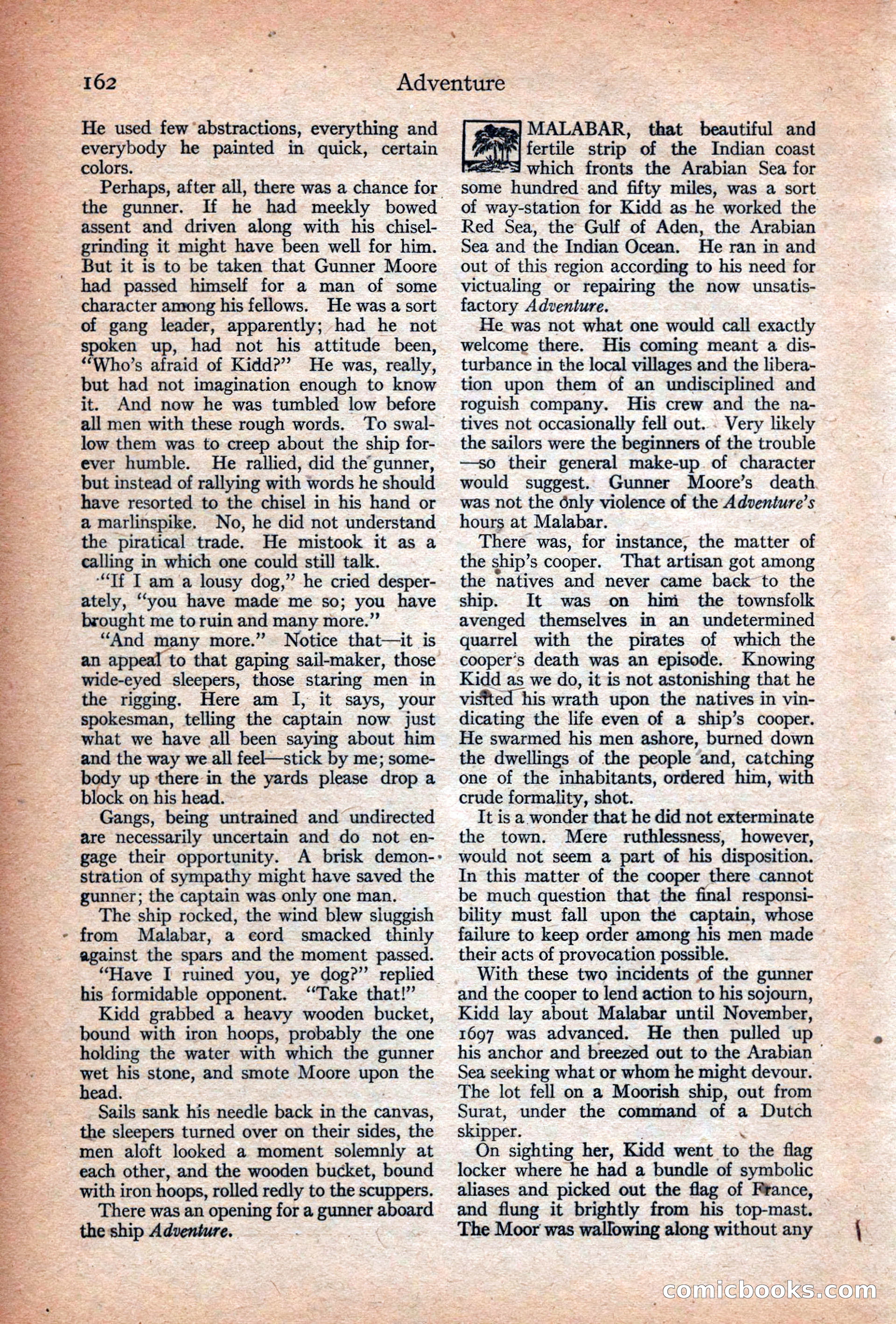 Adventure Magazine Cover — page 164 of 196